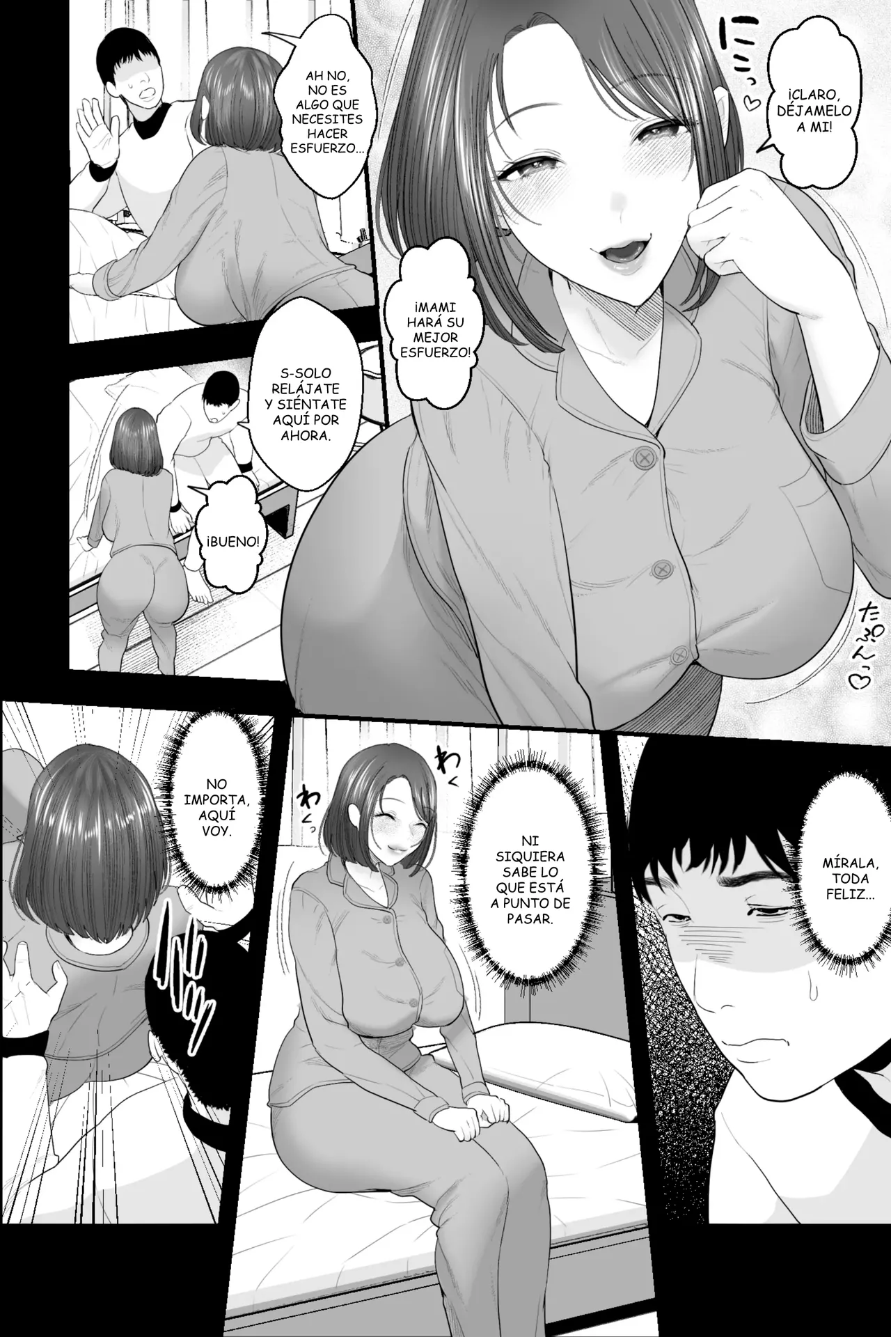 Tennen Kaa-san ga Ero Kawai Sugiru node, Saimin Onaho Sex Shitatta! | Tuve Sexo Hipnótico con Mi Madre que es Naturalmente Linda y Erótica - Page 7