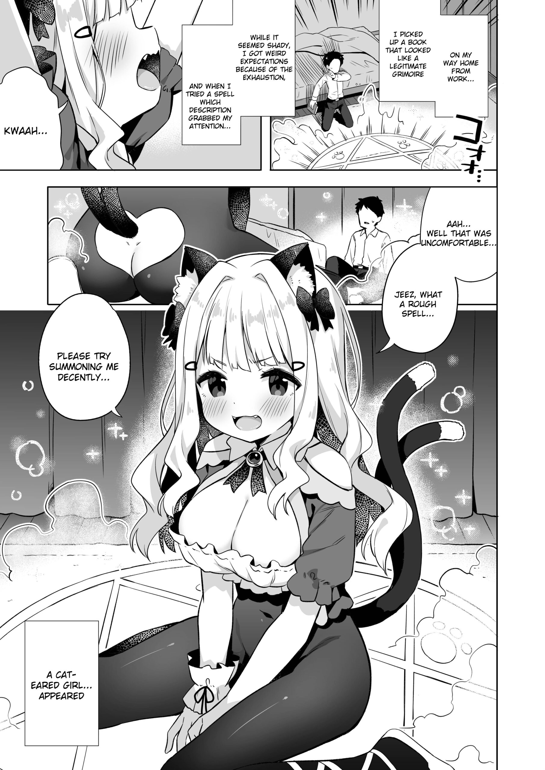 Hirotta Madousho de Chinmai Nekomimi-chan to Ecchi Dekiru Hon - Page 2