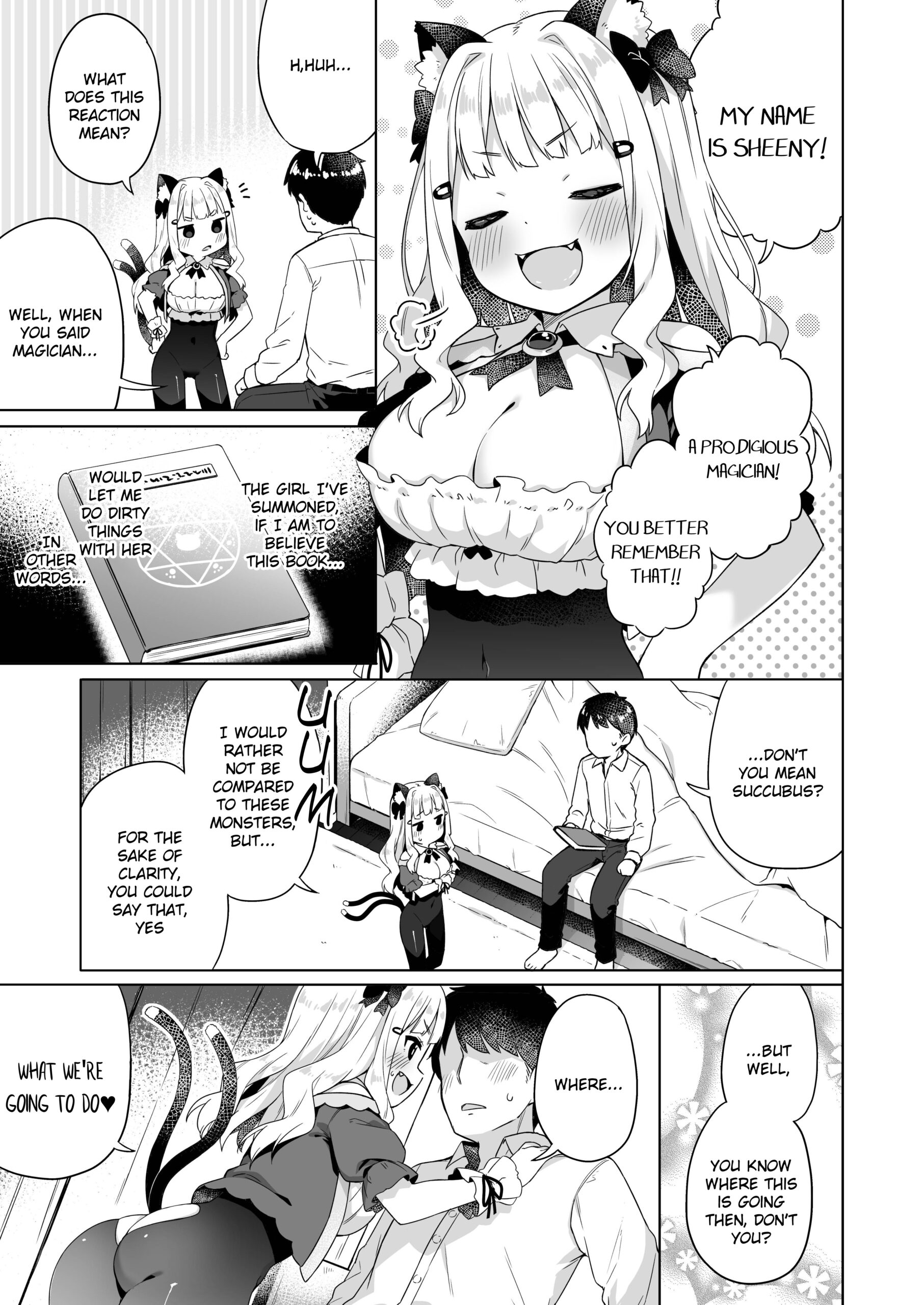 Hirotta Madousho de Chinmai Nekomimi-chan to Ecchi Dekiru Hon - Page 4