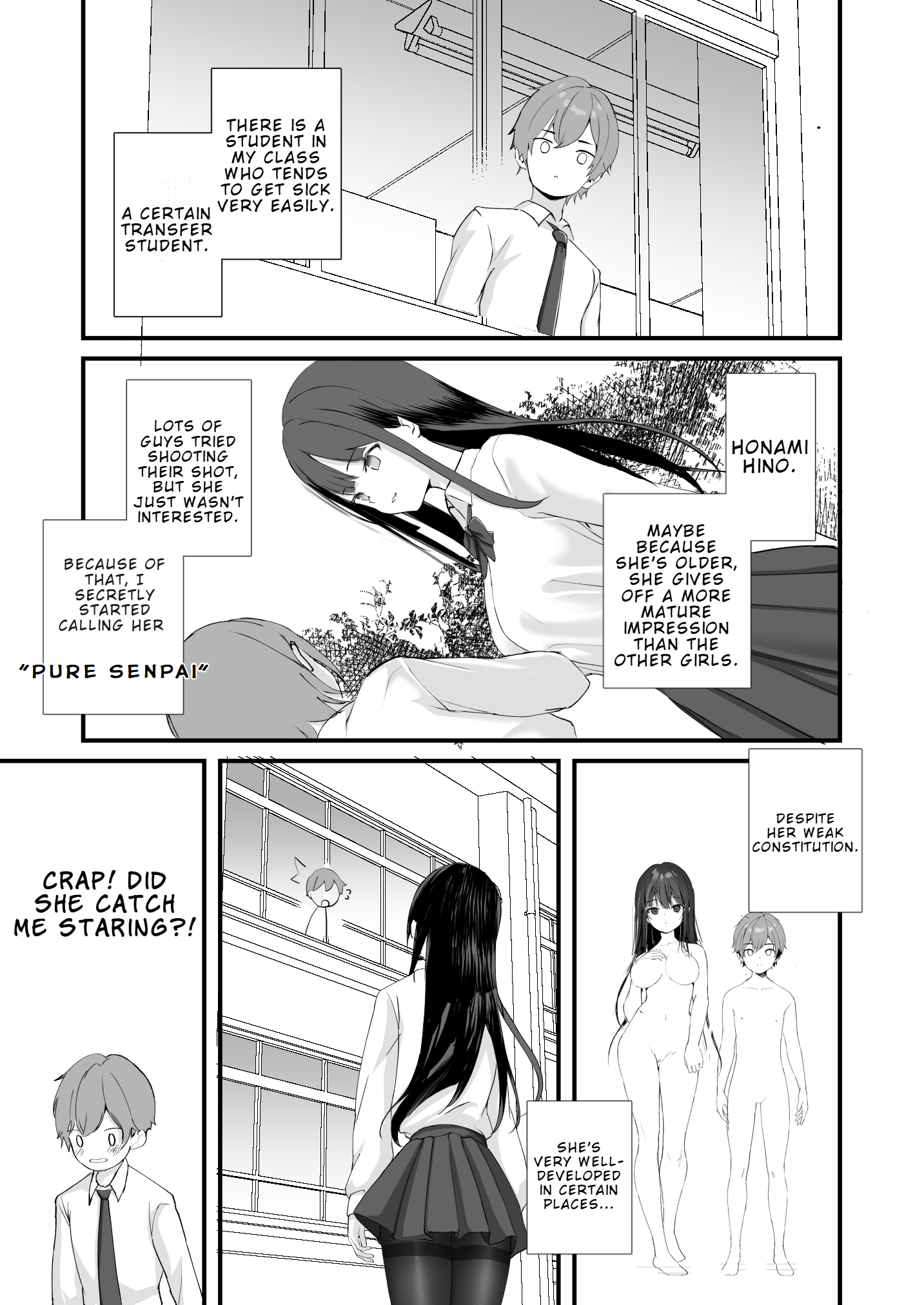 Seiso Senpai Seiyoku Tsuyoi – Neat senior with strong sexual desire - Page 2