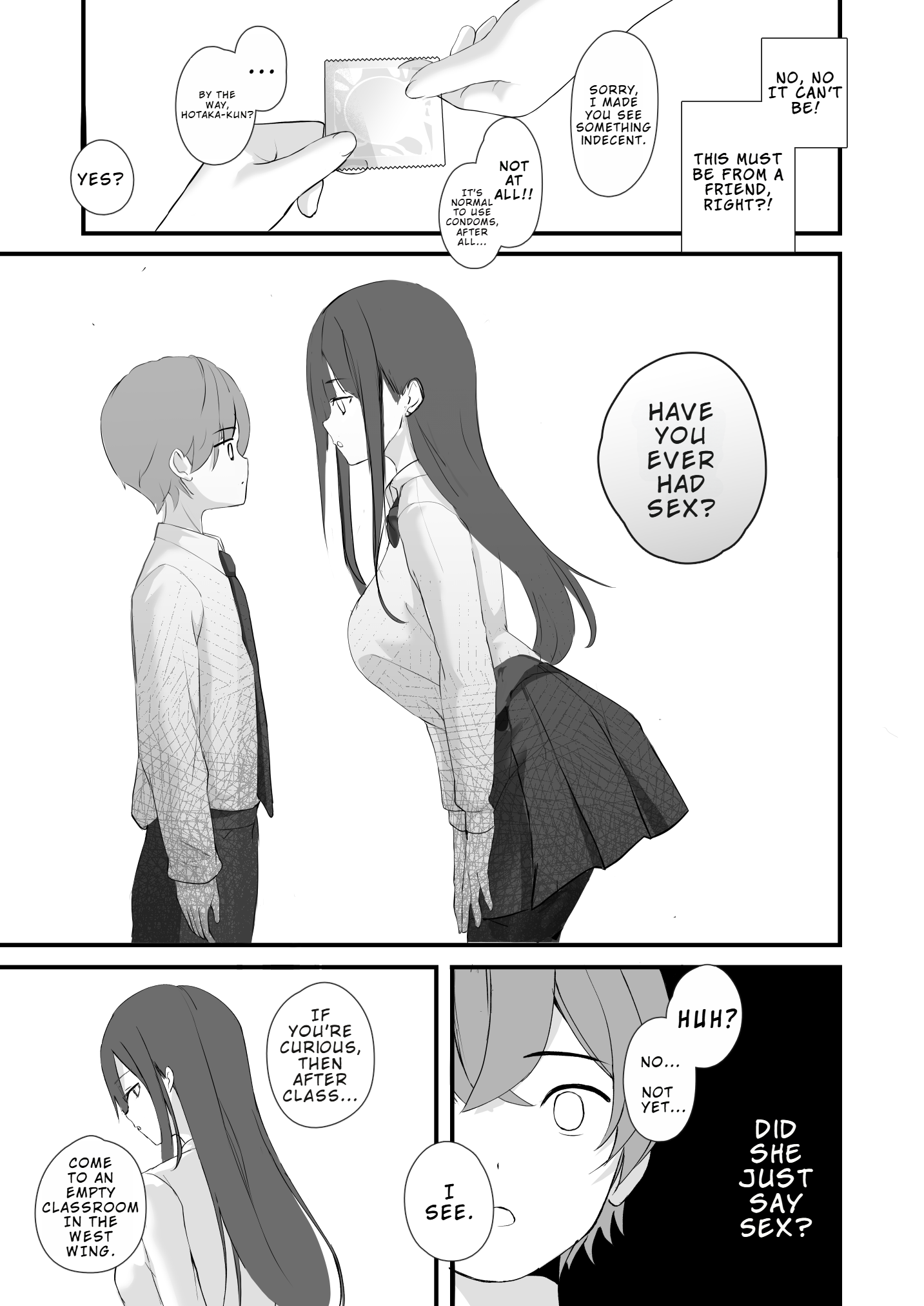 Seiso Senpai Seiyoku Tsuyoi – Neat senior with strong sexual desire - Page 4