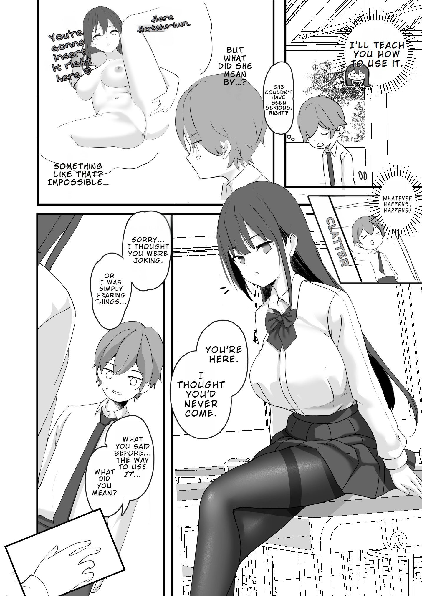 Seiso Senpai Seiyoku Tsuyoi – Neat senior with strong sexual desire - Page 5