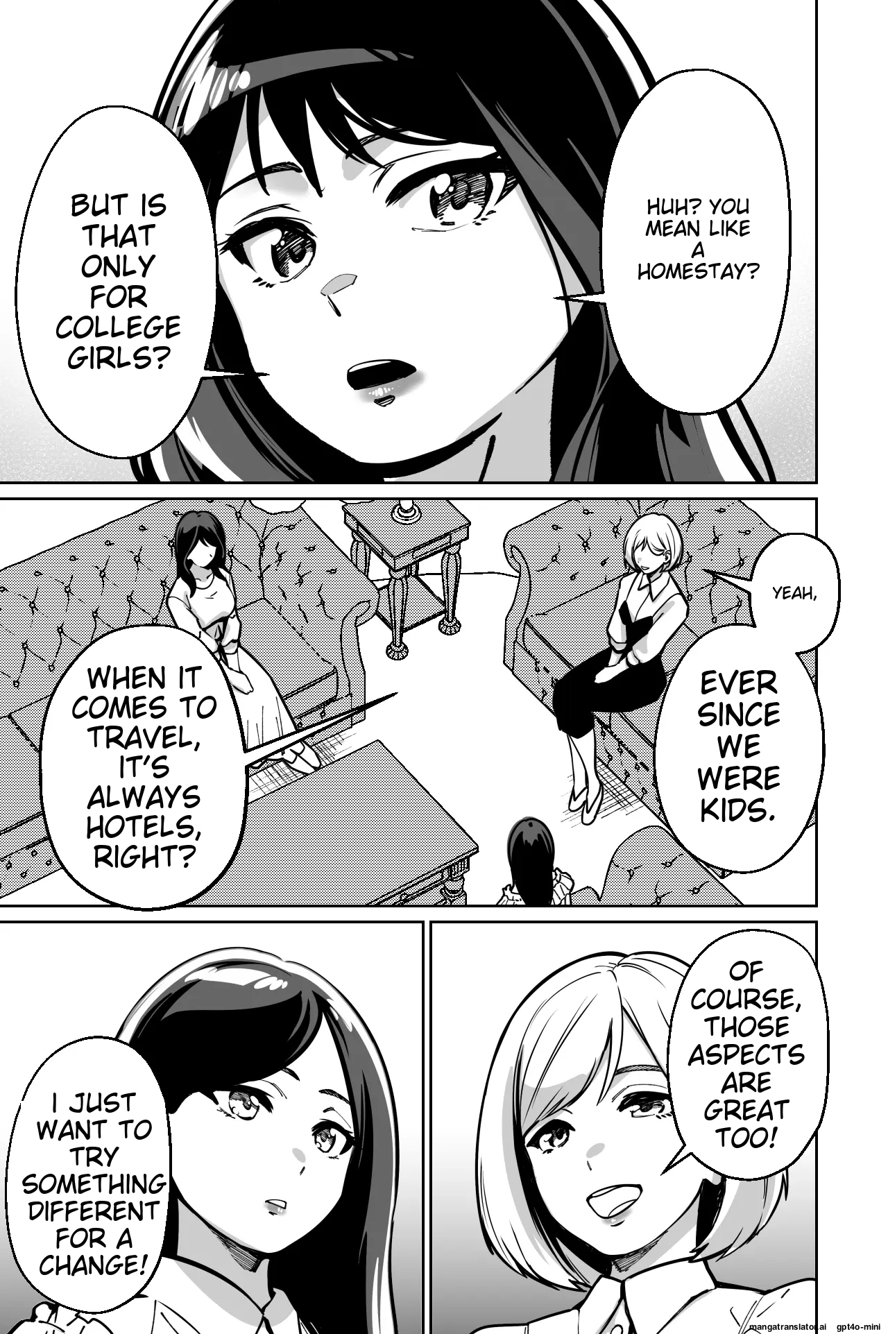 Minpaku ~Ojou-sama-tachi wa Minpaku Keieisha no Wana ni Ochiru~ - Page 5