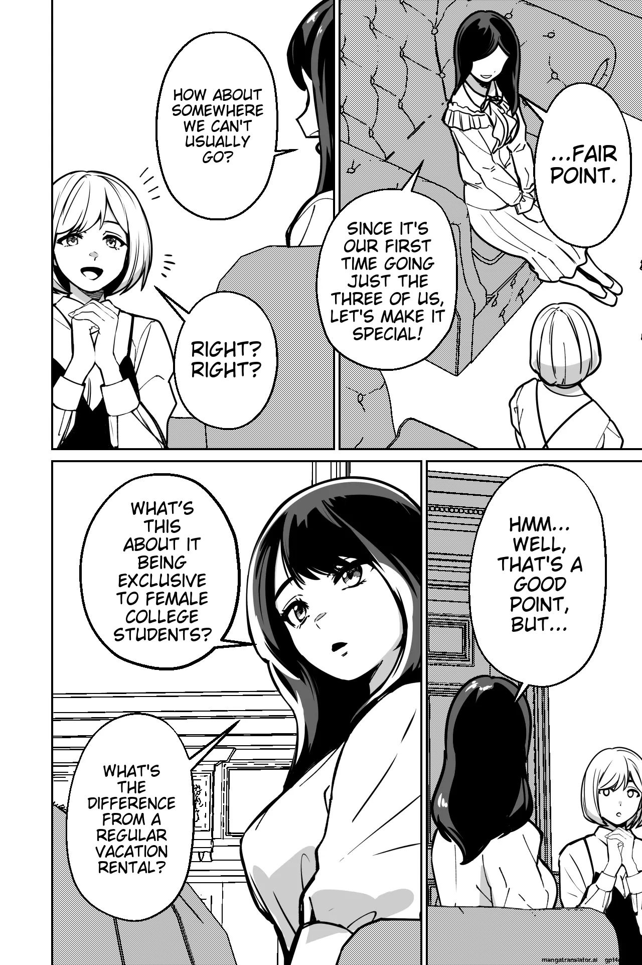 Minpaku ~Ojou-sama-tachi wa Minpaku Keieisha no Wana ni Ochiru~ - Page 6