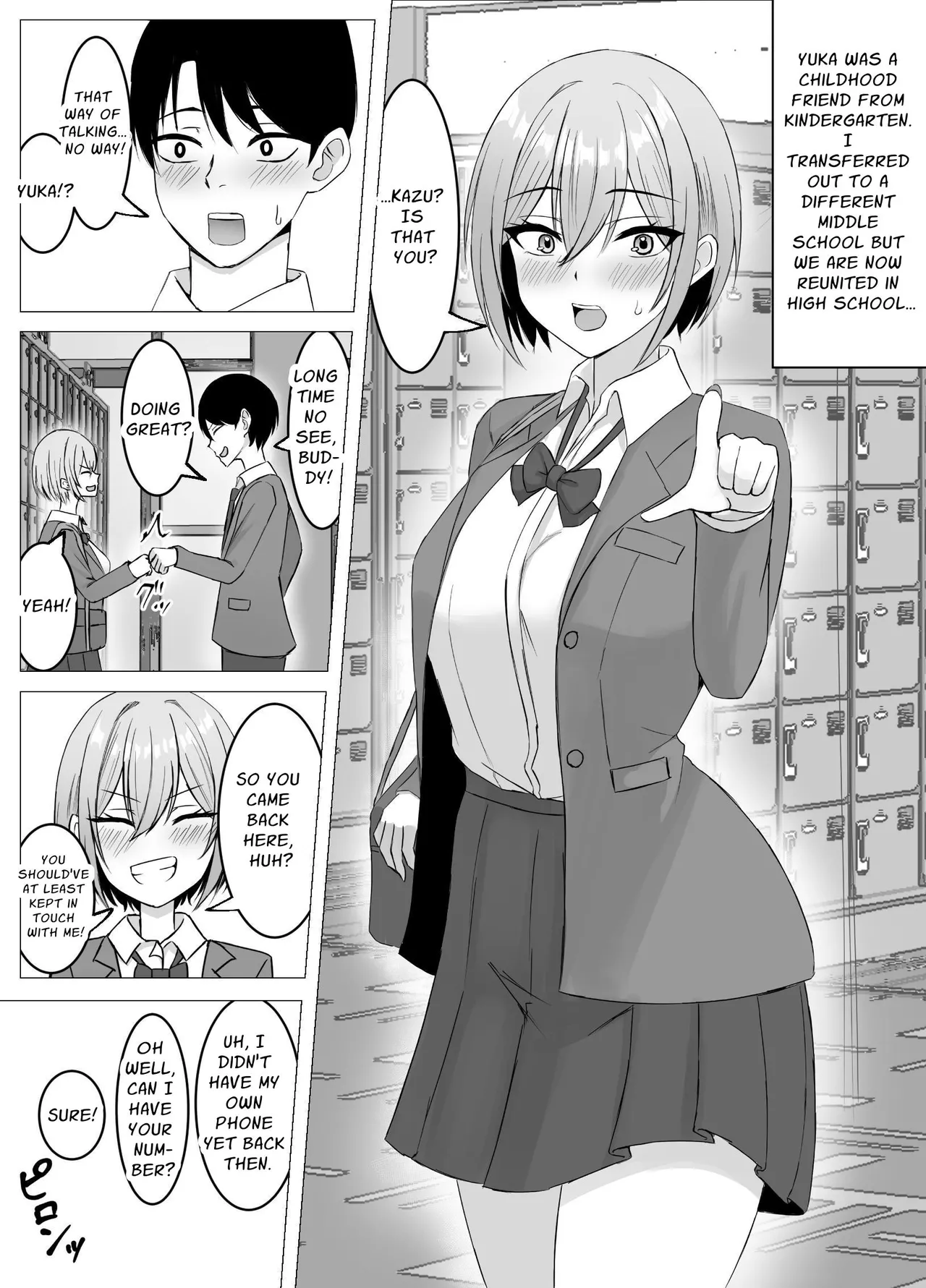 Saikai shita Osananajimi to Issen o Koecchau Hanashi | I Reunited With My Longtime Friend and Crossed the Line - Page 2