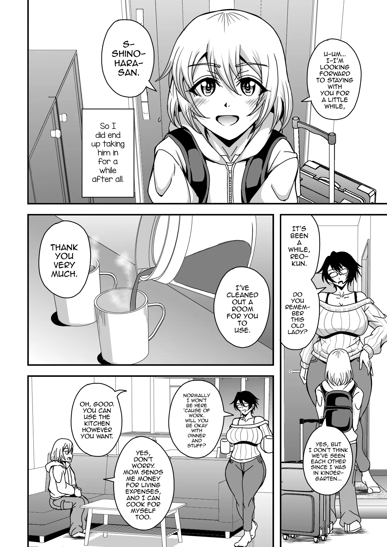 Arofour Dokushin BariCare Oba-san ga Yuujin no Musuko demo aru Toshishita Danshi to no Kankei ni Hamaru Hanashi - Page 3