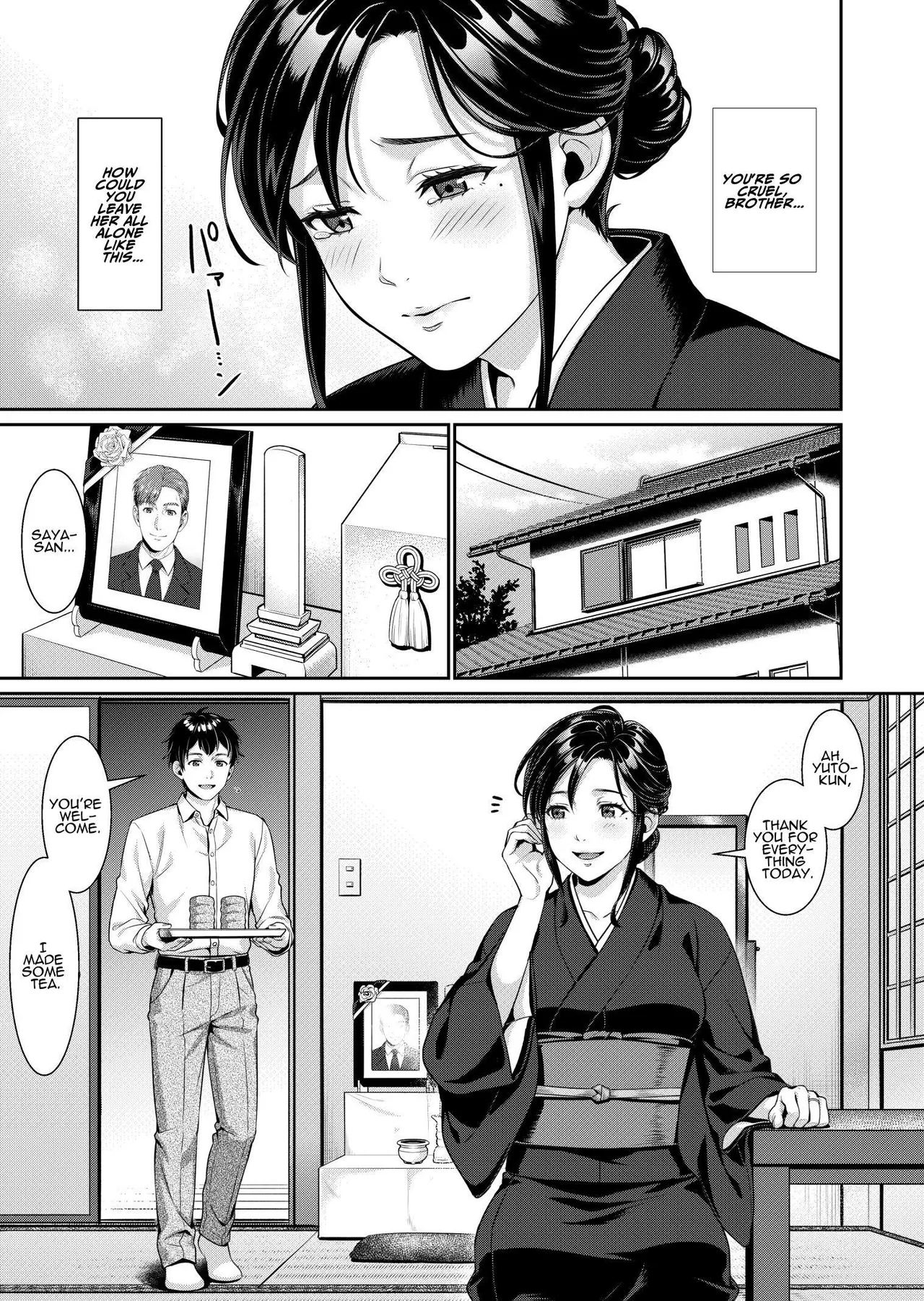 Nee-san, Nani Kite mo Niaimasu ne -Miboujin no Gishi to Ore no Midara na Hibi- | Debaucherous Days With My Widowed Sister-in-law - Page 3