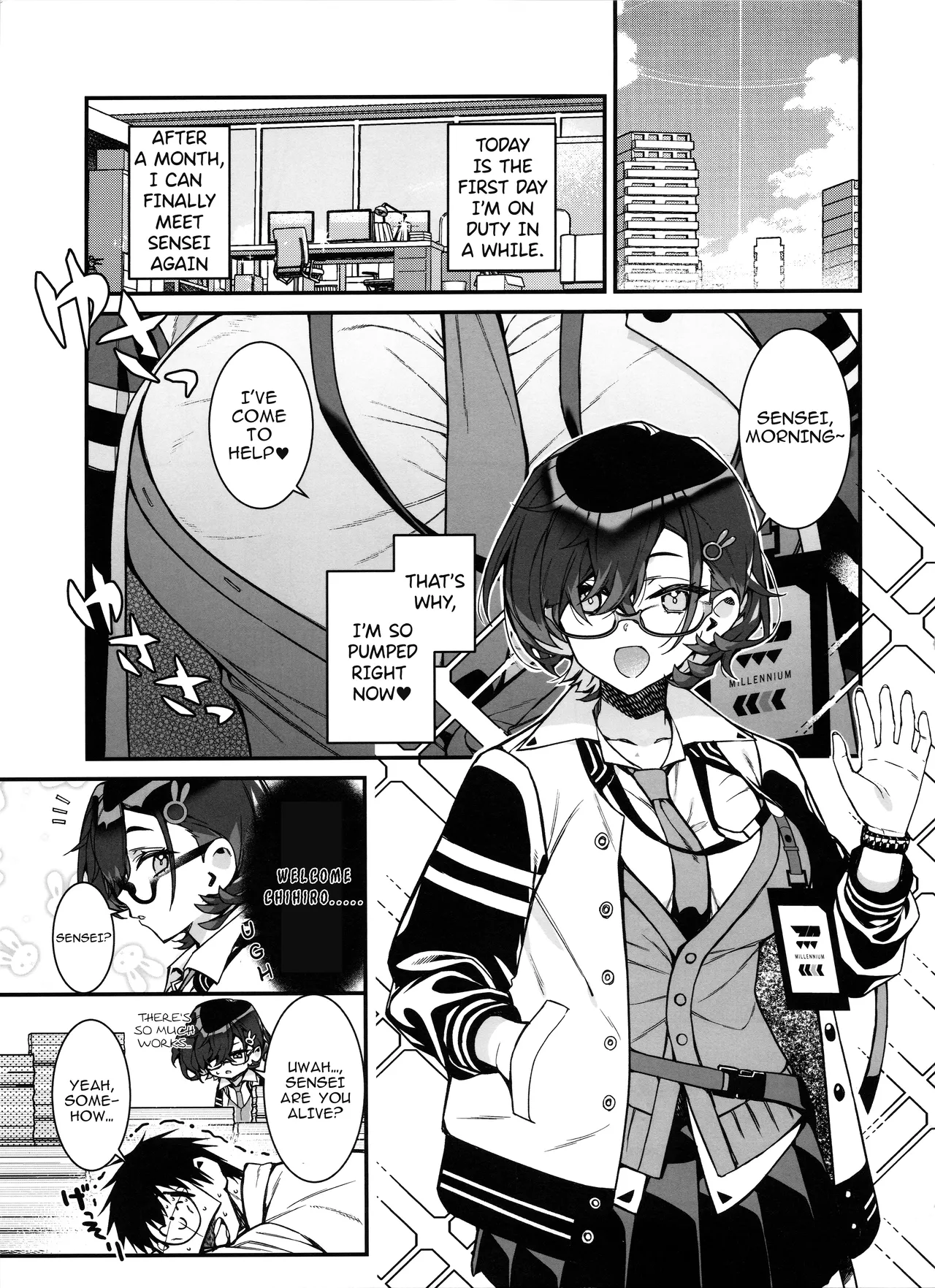 Chihiro ga Sensei wo, Houkago no Gokyu-kei ni Turekomu Hanasi. - Page 3