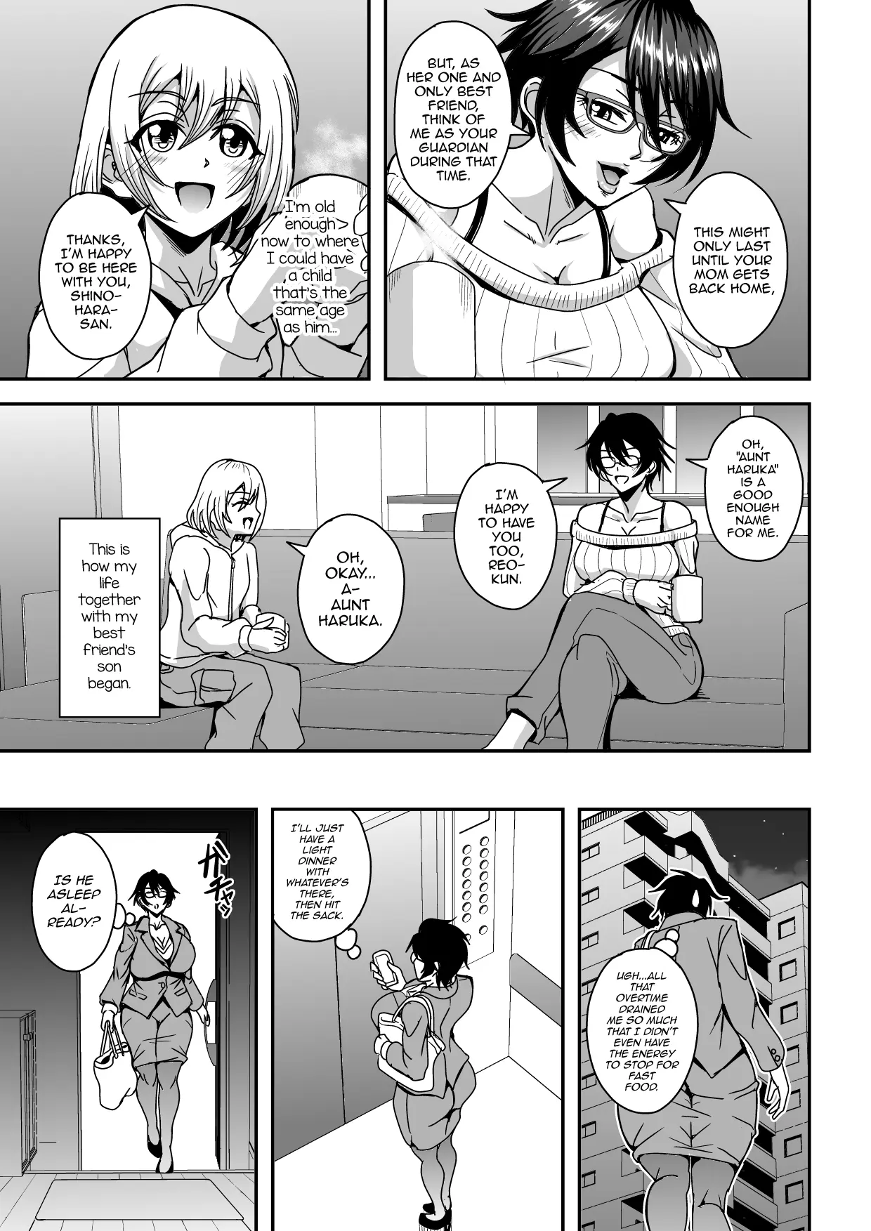 Arofour Dokushin BariCare Oba-san ga Yuujin no Musuko demo aru Toshishita Danshi to no Kankei ni Hamaru Hanashi - Page 4
