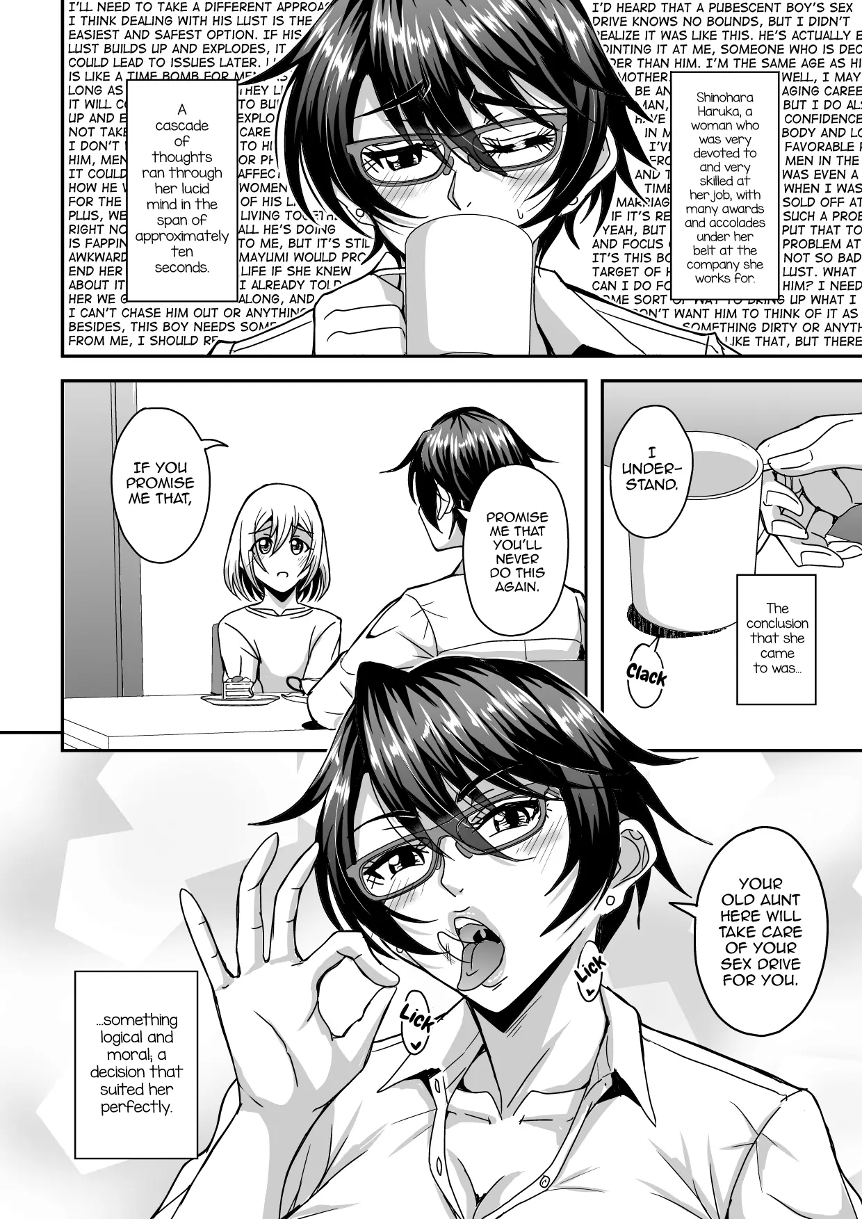 Arofour Dokushin BariCare Oba-san ga Yuujin no Musuko demo aru Toshishita Danshi to no Kankei ni Hamaru Hanashi - Page 9