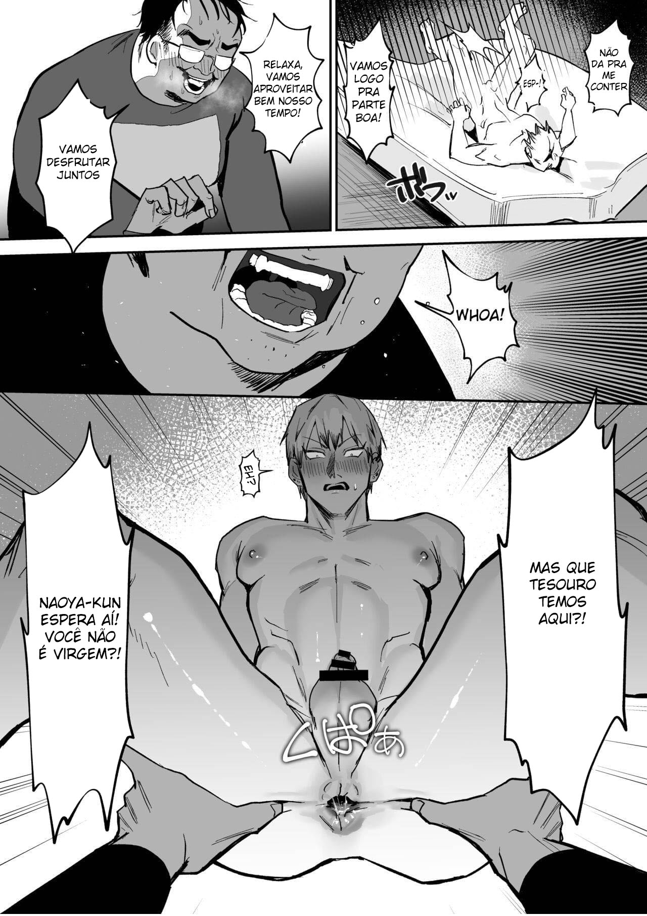 A História de Naoya, Que Cai Em Tentação Para O Tiozão da Hipnose - Page 10