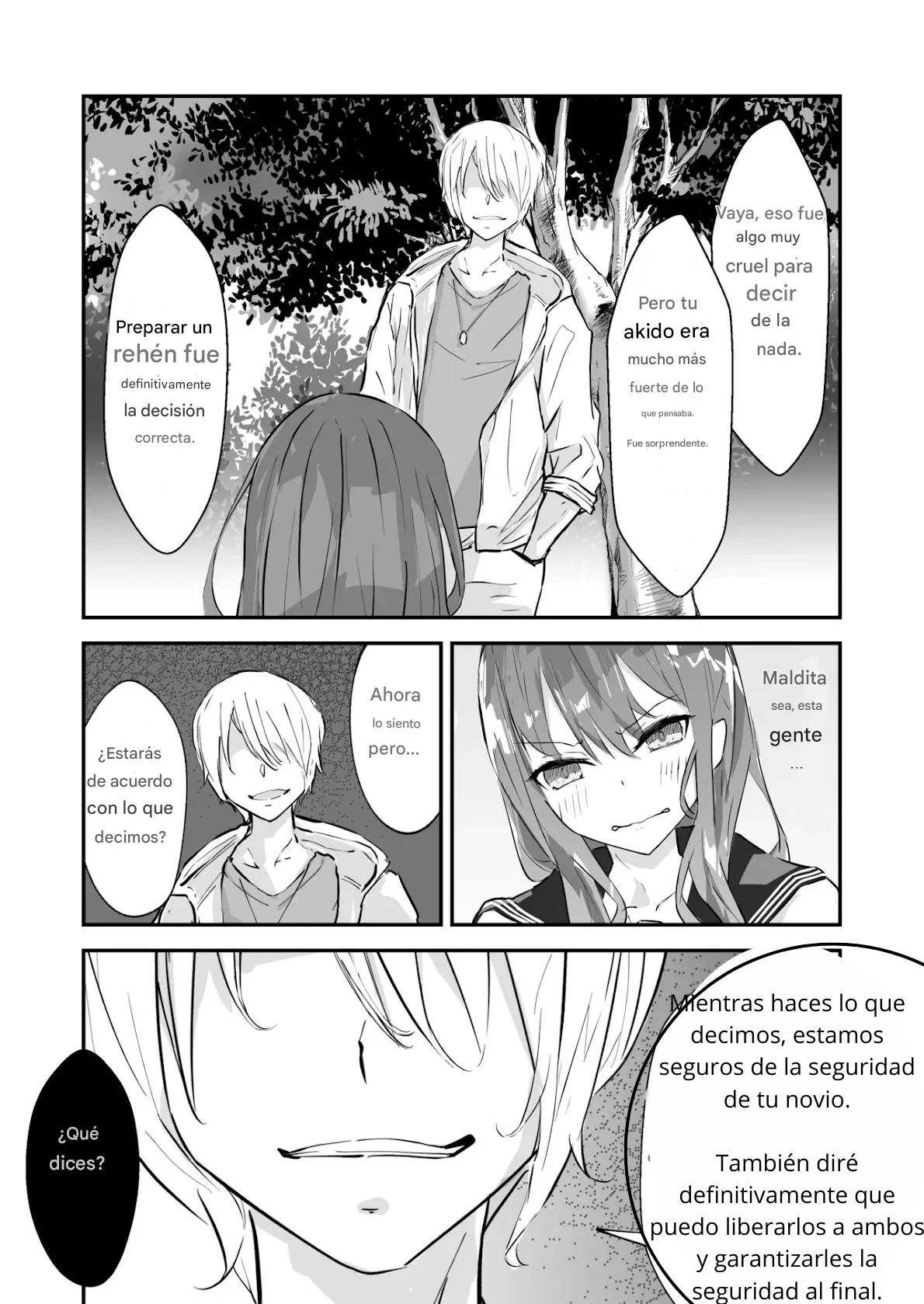 JK Kuppuku Kousoku ~Aikidou Shoujo ga Maketa Hi~ | Restricción y Sometimiento de una JK ~El Día en que la Chica de Aikido Perdió~ - Page 11