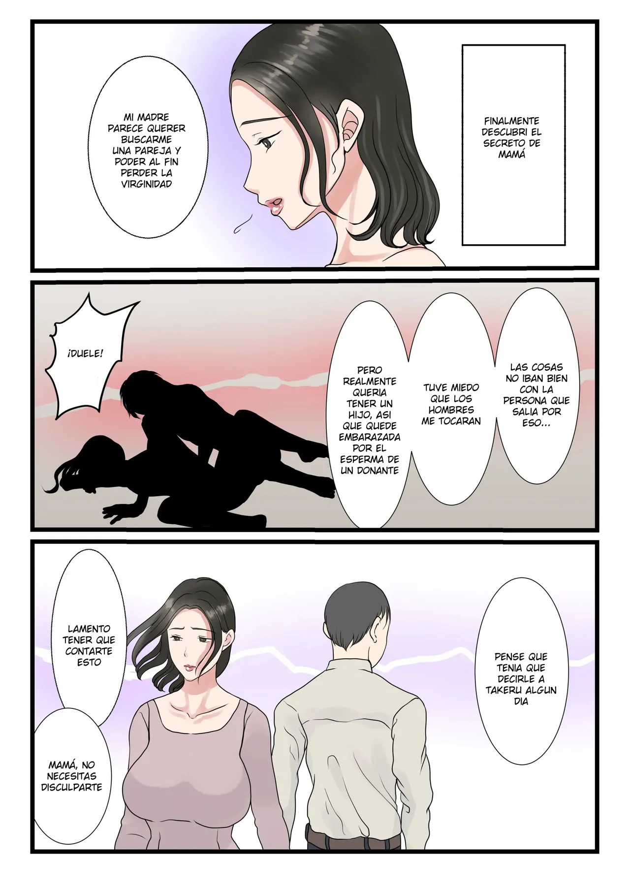 Shojo no Haha wa Musuko ni Dakarete Ko o Haramu | Una Madre Virgen ConsibeE Un Hijo Con Su Hijo - Page 12