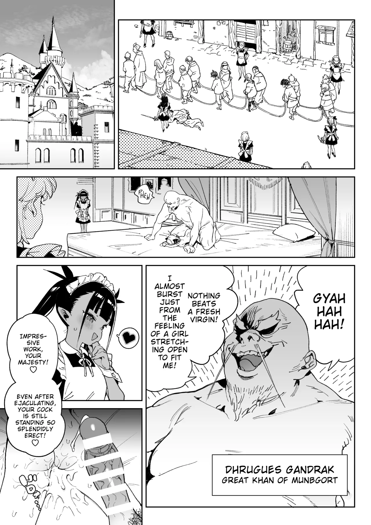 Chinpo no Tame ni… | I’d Kill Every Last Person in this Country for a Taste of Master’s Cock! - Page 12
