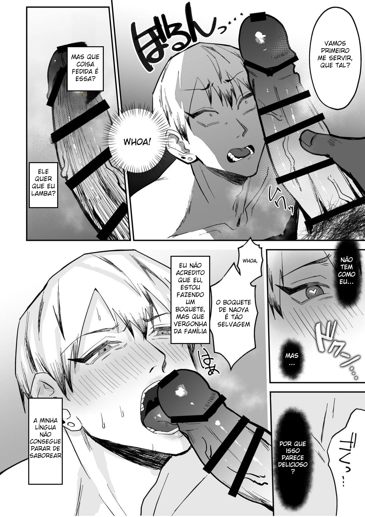 A História de Naoya, Que Cai Em Tentação Para O Tiozão da Hipnose - Page 12