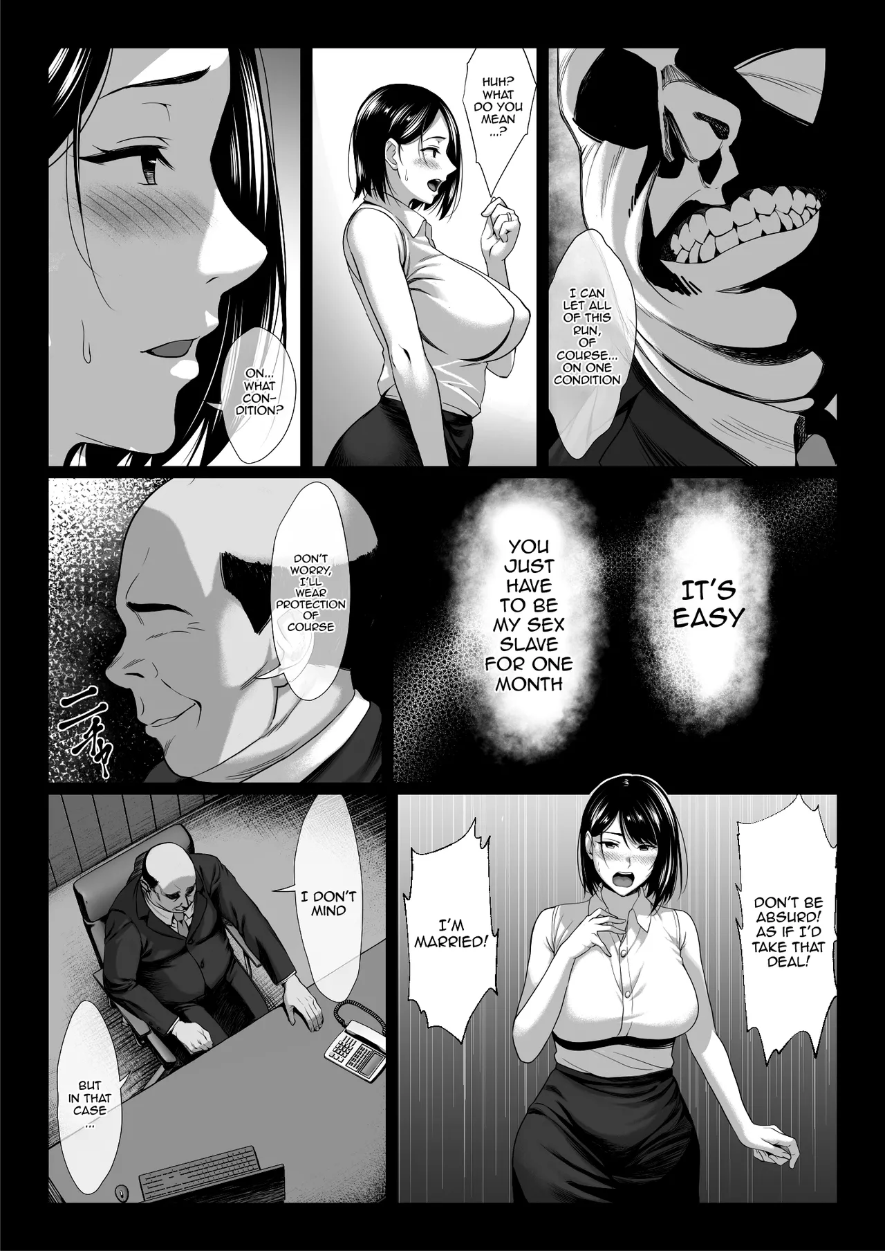 Ossan Kirai no Hitozuma Kyoushi ga Nikubenki ni Ochiru Hanashi - Page 13