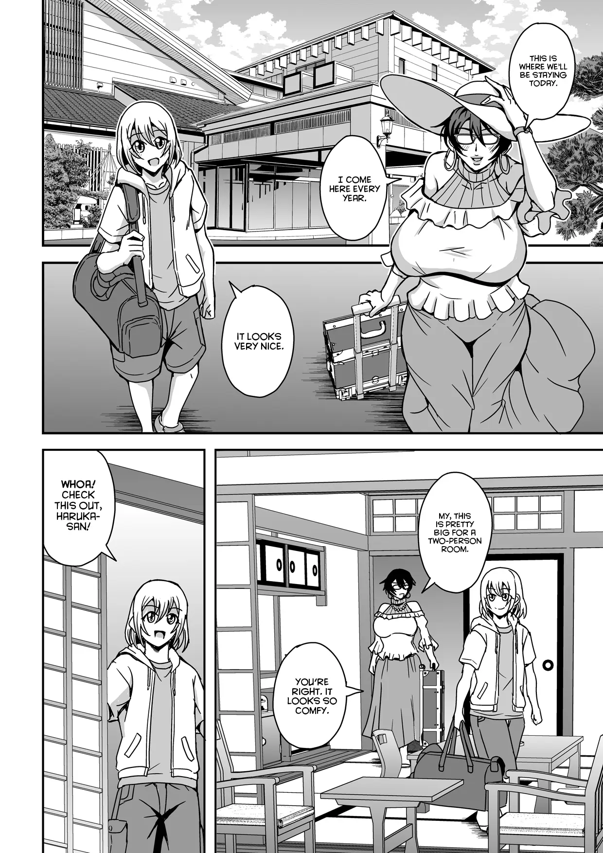 Arofour Dokushin BariCare Oba-san ga Yuujin no Musuko demo Aru Toshishita Danshi to no Kankei ni Hamaru Hanashi 2 Onsen Ryokou Hen - Page 19