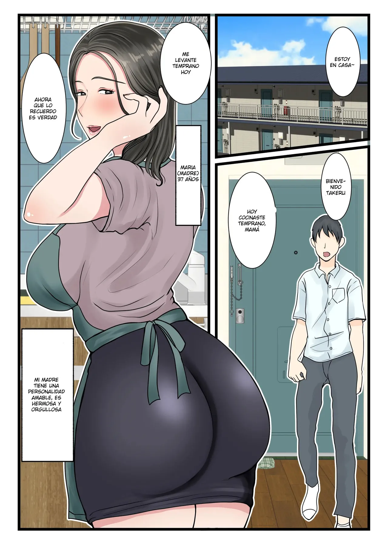 Shojo no Haha wa Musuko ni Dakarete Ko o Haramu | Una Madre Virgen ConsibeE Un Hijo Con Su Hijo - Page 2