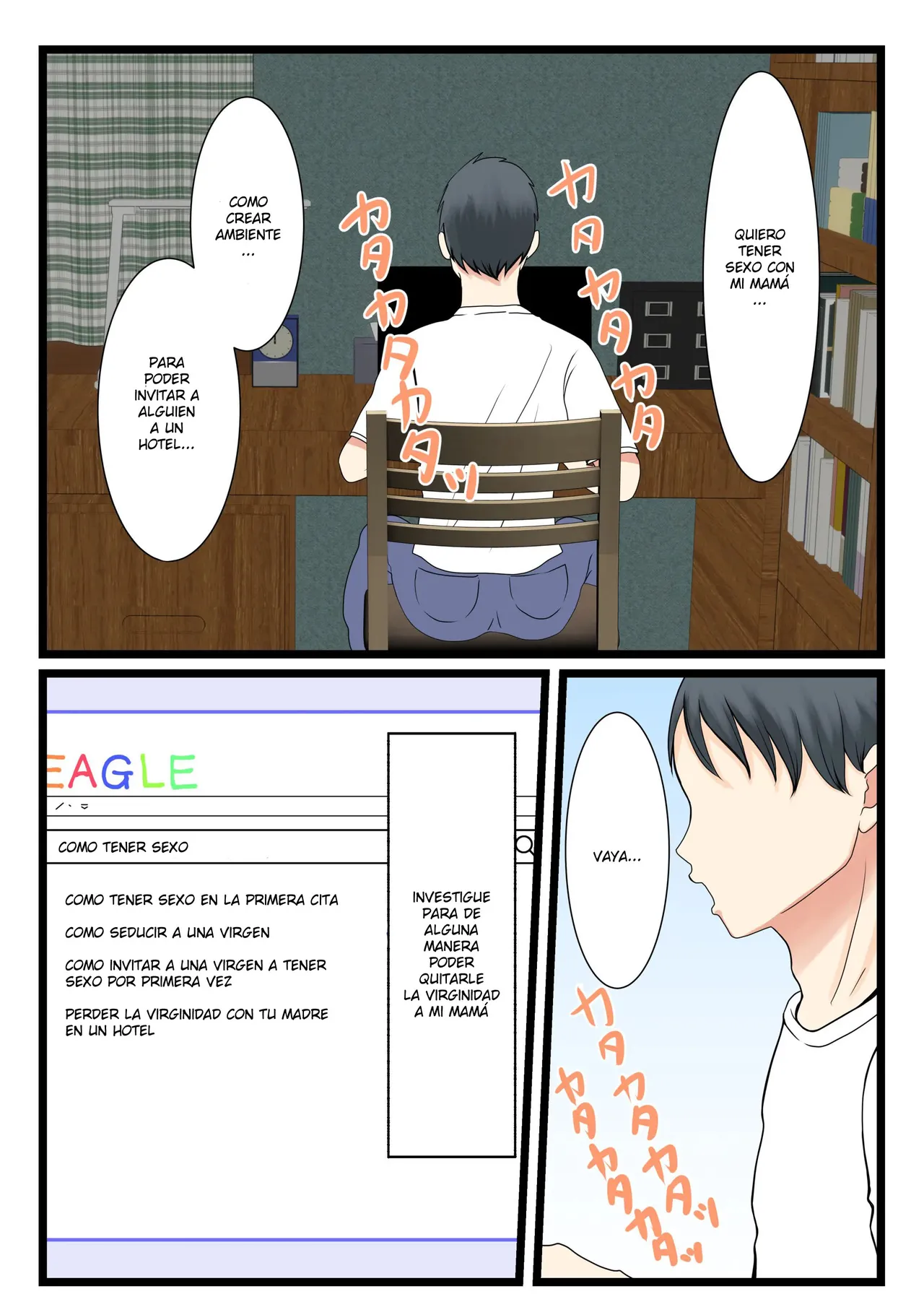 Shojo no Haha wa Musuko ni Dakarete Ko o Haramu | Una Madre Virgen ConsibeE Un Hijo Con Su Hijo - Page 25