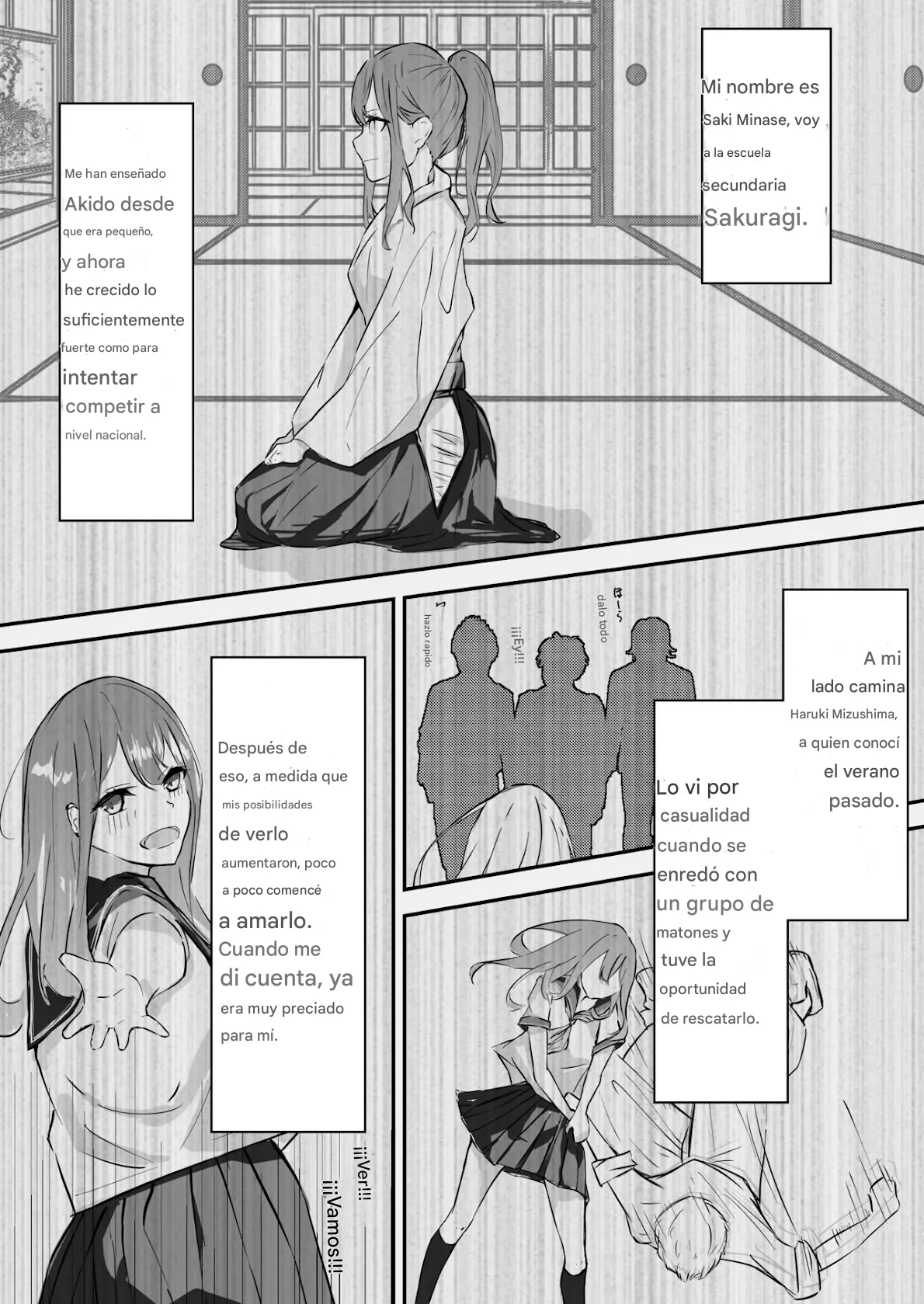 JK Kuppuku Kousoku ~Aikidou Shoujo ga Maketa Hi~ | Restricción y Sometimiento de una JK ~El Día en que la Chica de Aikido Perdió~ - Page 3