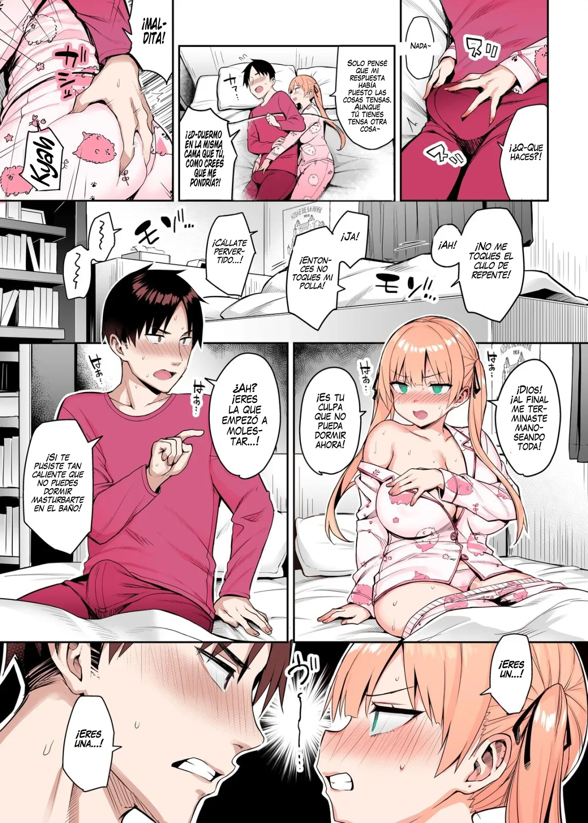 Moto InCha no Kyonyuu Yariman Imouto ga Erosugite, Onii-chan wa Mou…!! 2 | Mi Hermanita quien era una comelibros se convirtió en una Puta de grandes Tetas, Entonces yo…!! 2 - Page 34