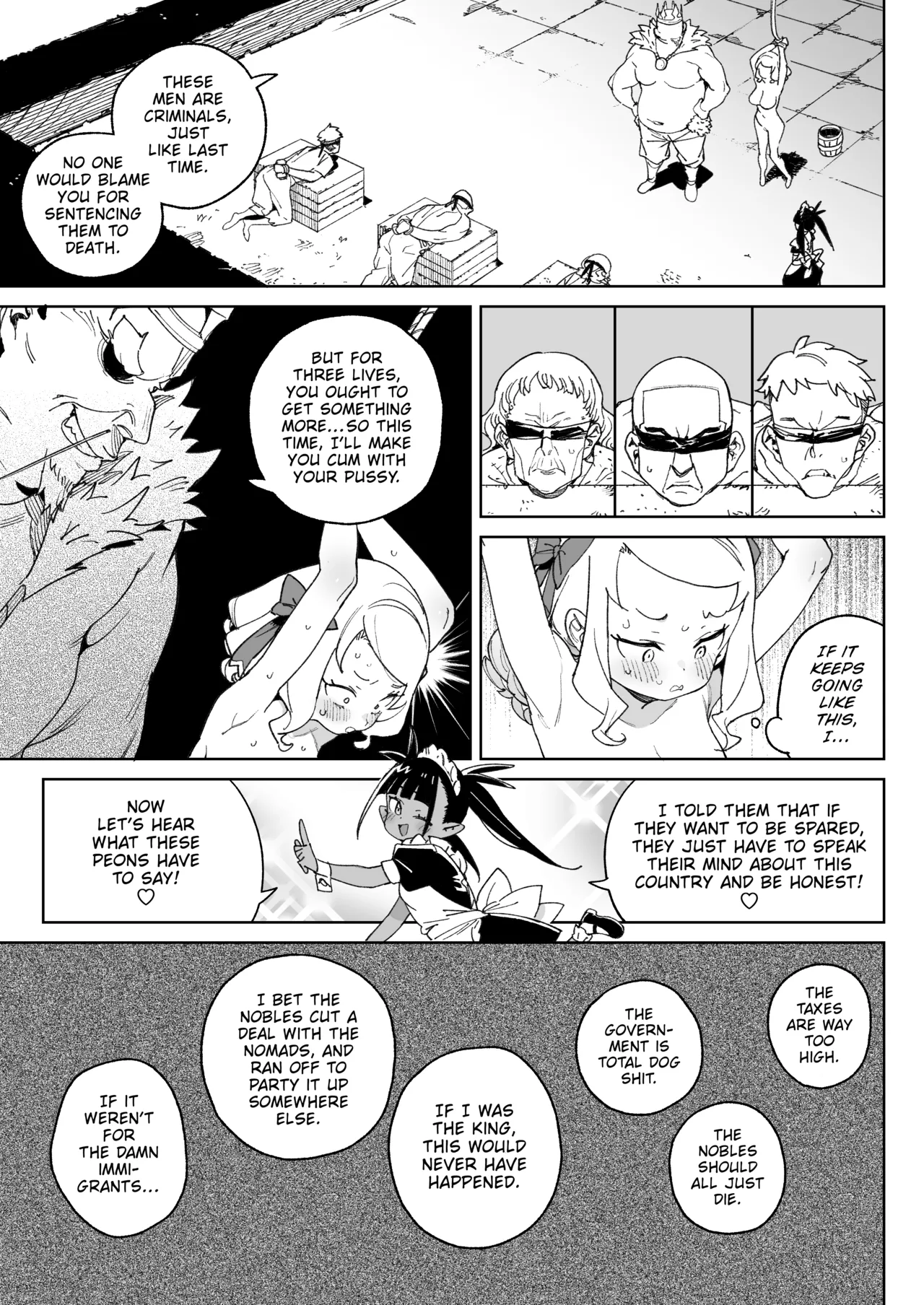 Chinpo no Tame ni… | I’d Kill Every Last Person in this Country for a Taste of Master’s Cock! - Page 38