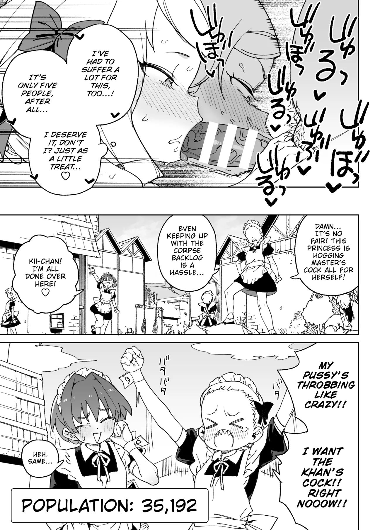 Chinpo no Tame ni… | I’d Kill Every Last Person in this Country for a Taste of Master’s Cock! - Page 46