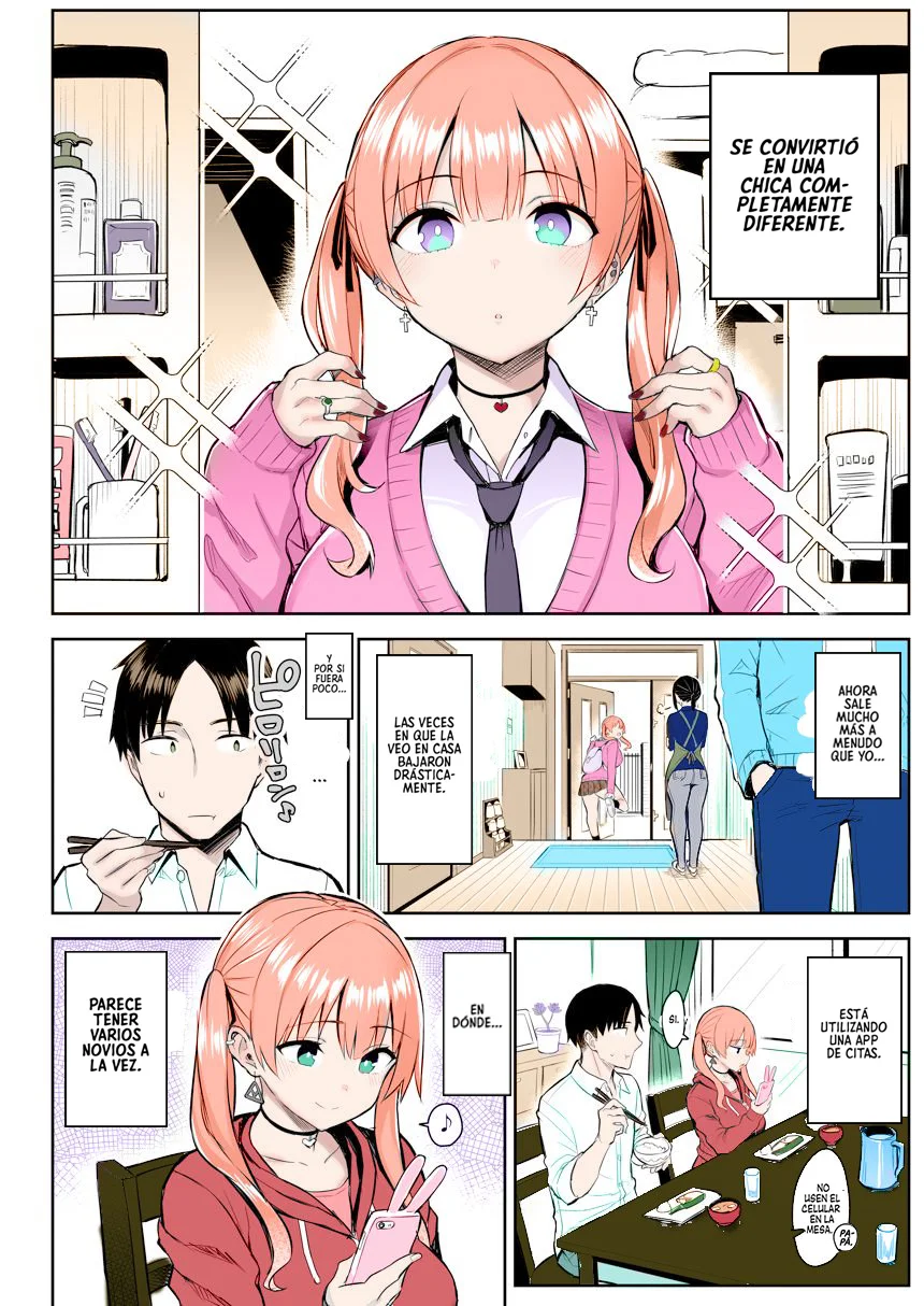 Moto InCha no Kyonyuu Yariman Imouto ga Erosugite, Onii-chan wa Mou…!! | Mi Hermanita quien era una comelibros se convirtió en una Puta de grandes Tetas, Entonces yo…!! - Page 5