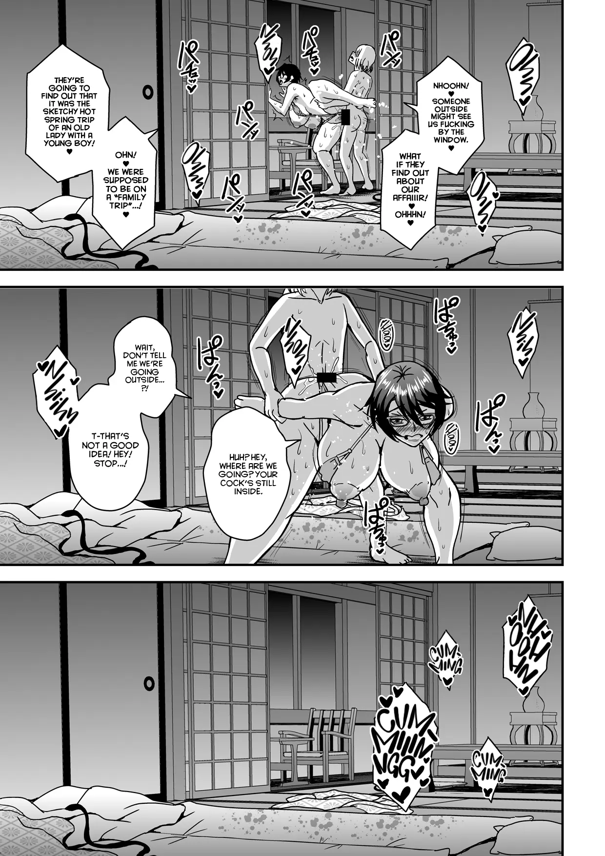 Arofour Dokushin BariCare Oba-san ga Yuujin no Musuko demo Aru Toshishita Danshi to no Kankei ni Hamaru Hanashi 2 Onsen Ryokou Hen - Page 50
