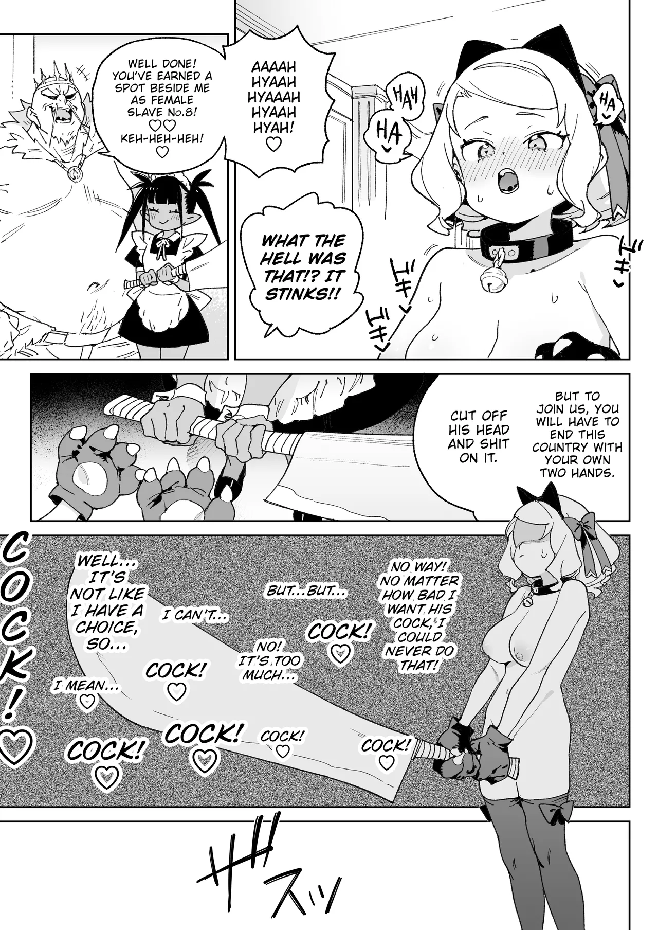 Chinpo no Tame ni… | I’d Kill Every Last Person in this Country for a Taste of Master’s Cock! - Page 56