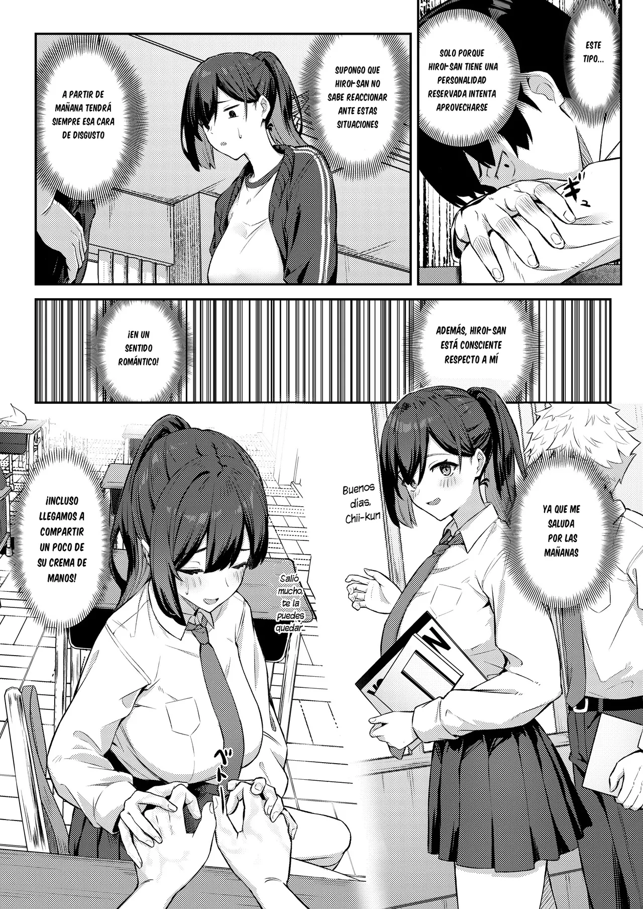 Akogare no Classmate ga Sex Gokko de Torareru no Hanashi | La historia de la Compañera de Clase que Admiro siéndome Arrebatada por un Roleplay de Sexo - Page 6
