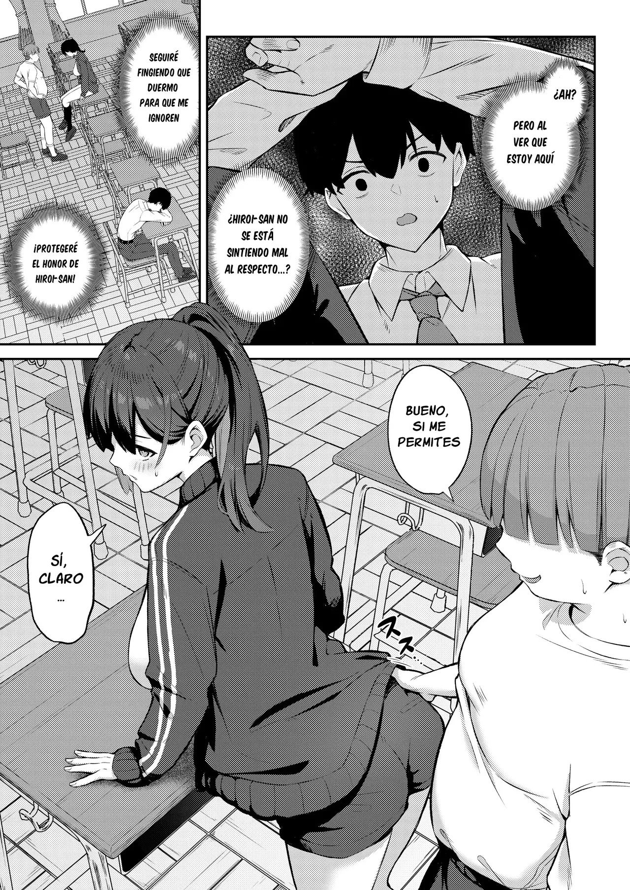Akogare no Classmate ga Sex Gokko de Torareru no Hanashi | La historia de la Compañera de Clase que Admiro siéndome Arrebatada por un Roleplay de Sexo - Page 7