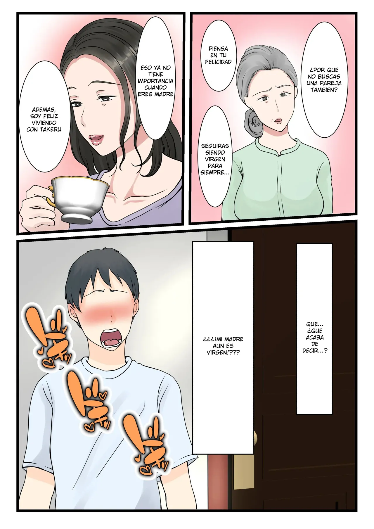 Shojo no Haha wa Musuko ni Dakarete Ko o Haramu | Una Madre Virgen ConsibeE Un Hijo Con Su Hijo - Page 7