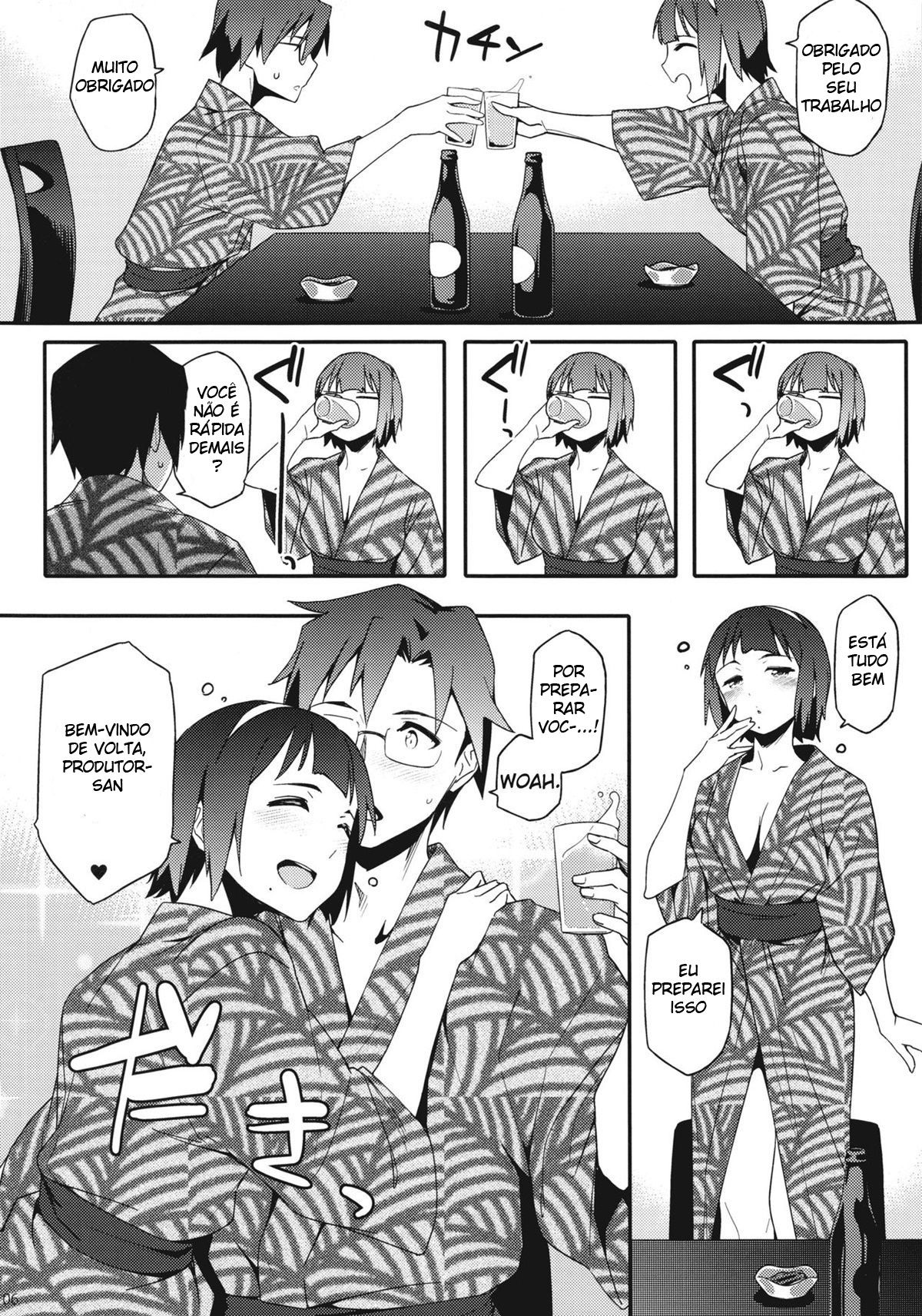 Fonte Termal com Kotori-san - Page 5