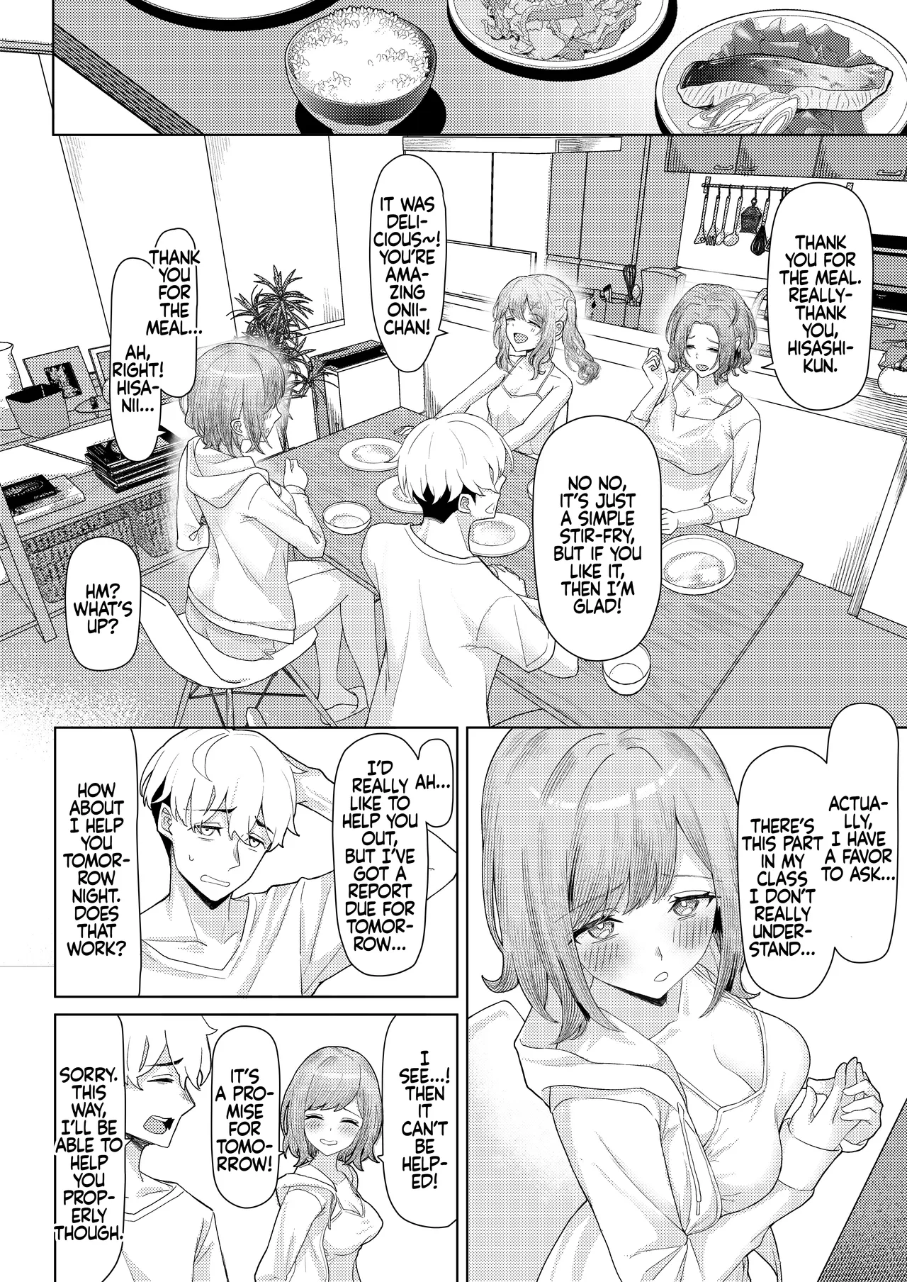 Chichi no Saikon de Doukyo suru Koto ni Natta Gibo no Gijou Shimai to Kawarugawaru Sex shite shimatta Hon | Living with My Stepmom and Stepsisters After Dad’s Remarriage and Having Sex with Them All - Page 5