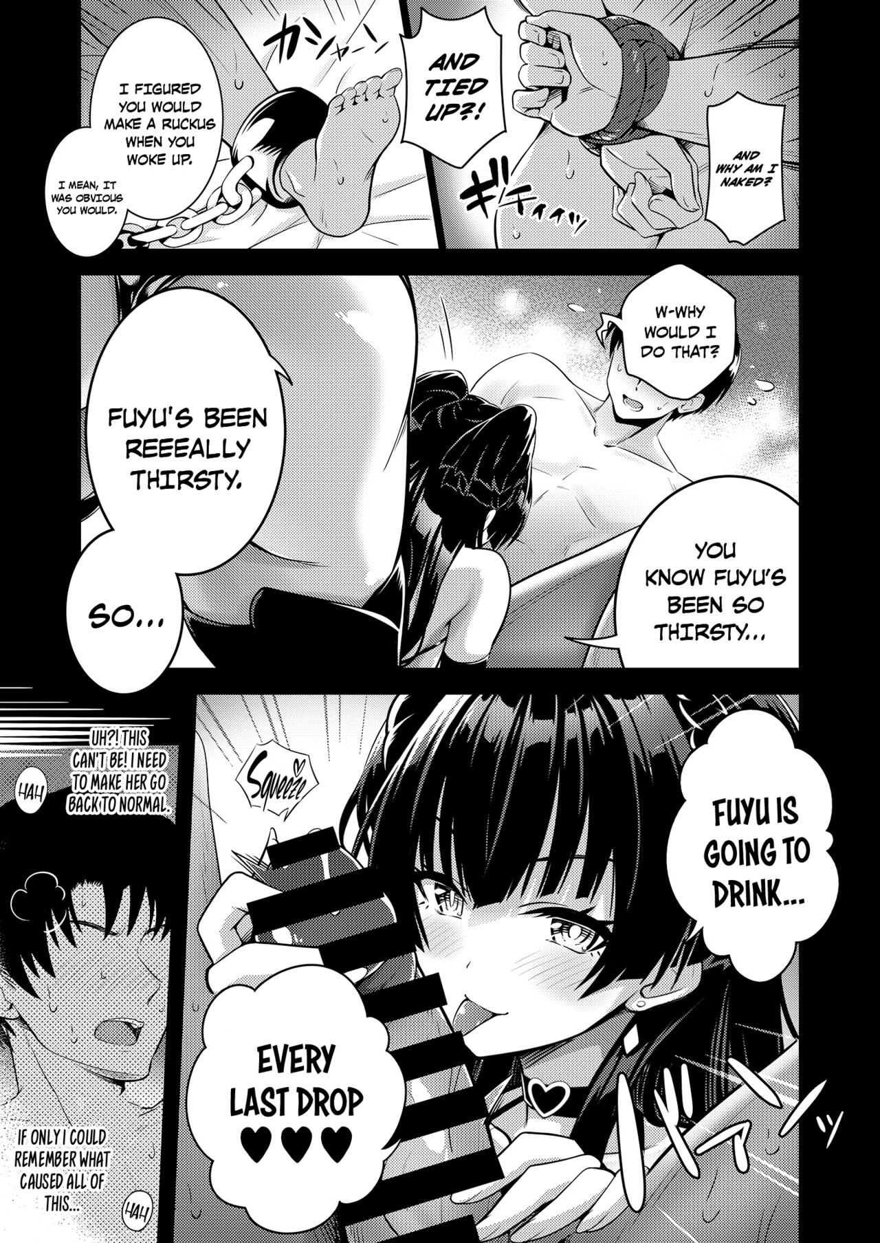 Anta wa Koko de Fuyu ni Kawareru no yo!! ~Succubus na Fuyuko to Taneinu no Ore~ – A succubus girl and a breeding dog - Page 6