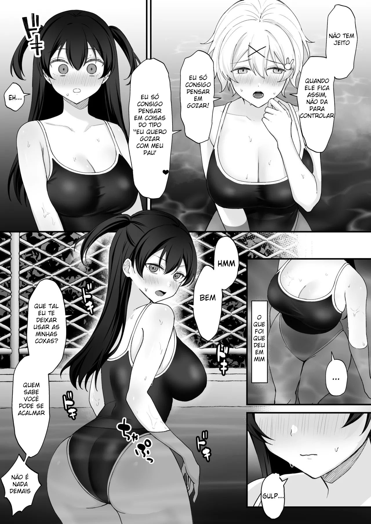 O Verão em Que Sucumbi ao Desejo: Sexo Intenso e Sem Proteção com uma Garota Futanari - Page 10