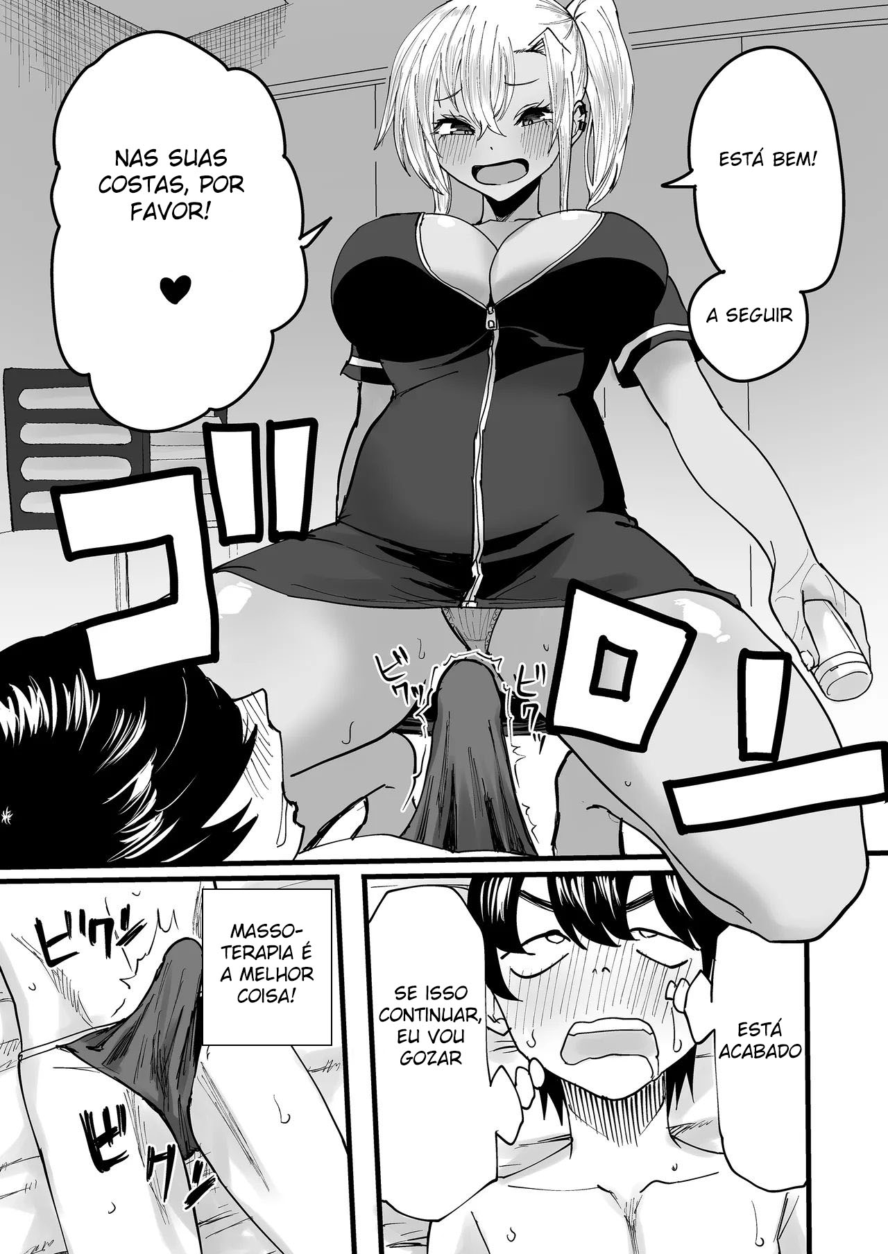 Finais Felizes Com Uma Massoterapeuta Gyaru Bronzeada - Page 20