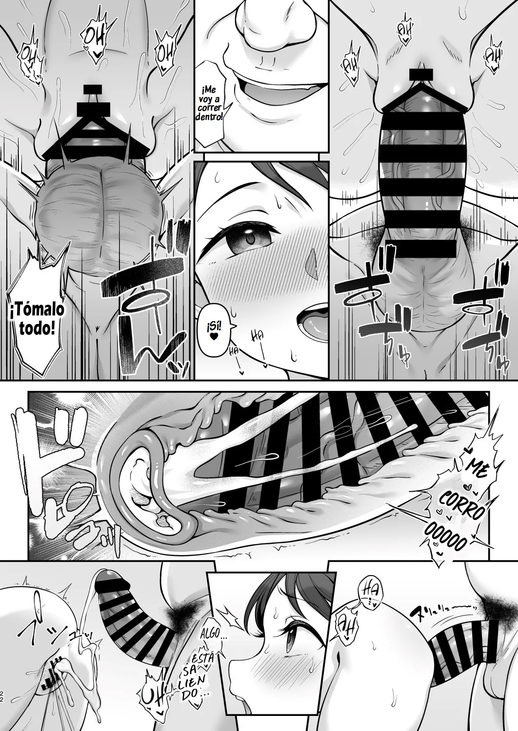 Sasaki-ke Saimin NTR Oyakodon 2 -Ninshin Shidou Hen- | La Infidelidad Hipnótica de la Madre y la Hija de la Familia Sasaki 2 -Guía de Embarazo- - Page 21