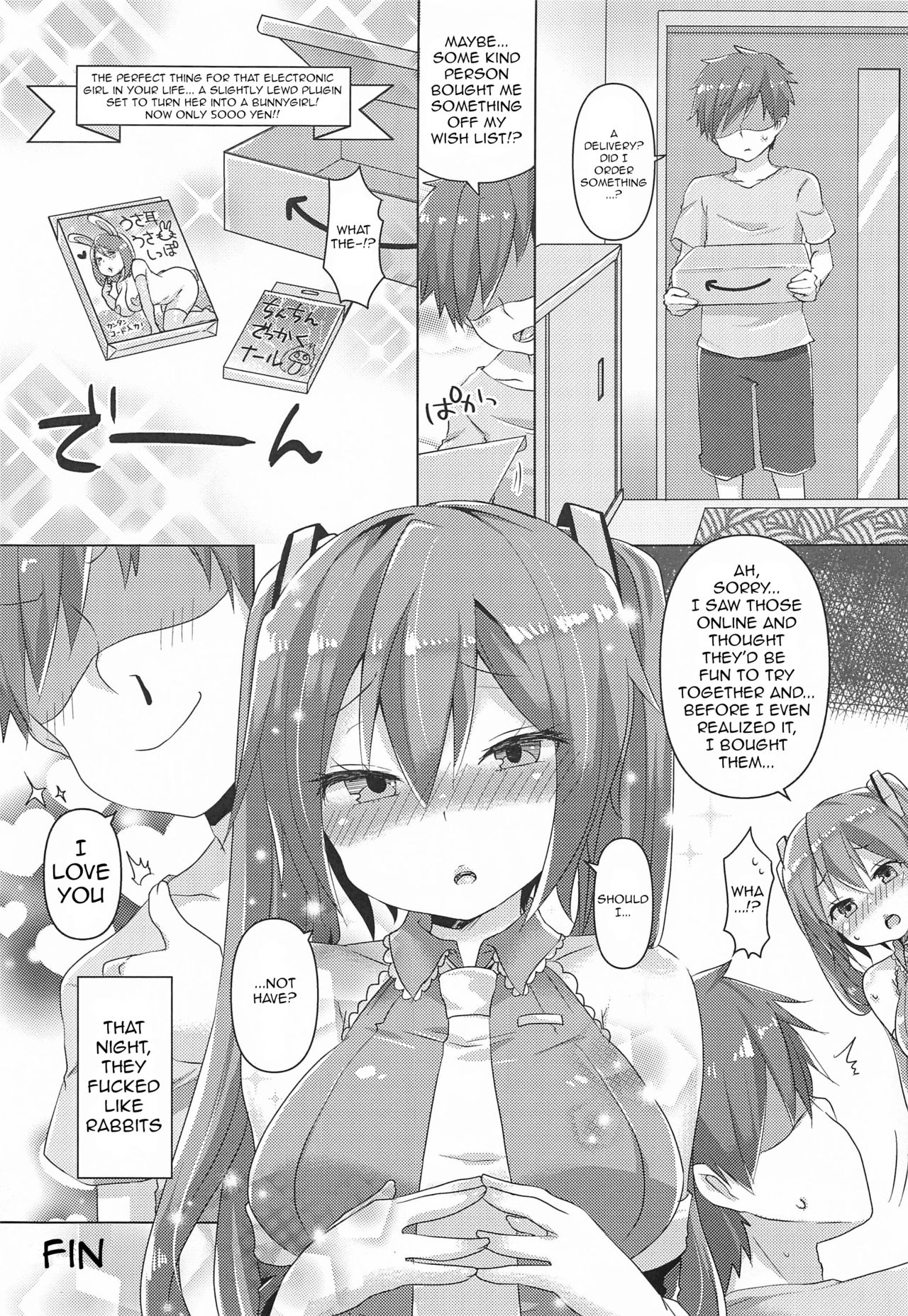 Miku-chan ni Nekomimi toka Plug in Shite Ichaicha Suru Hon - Page 22