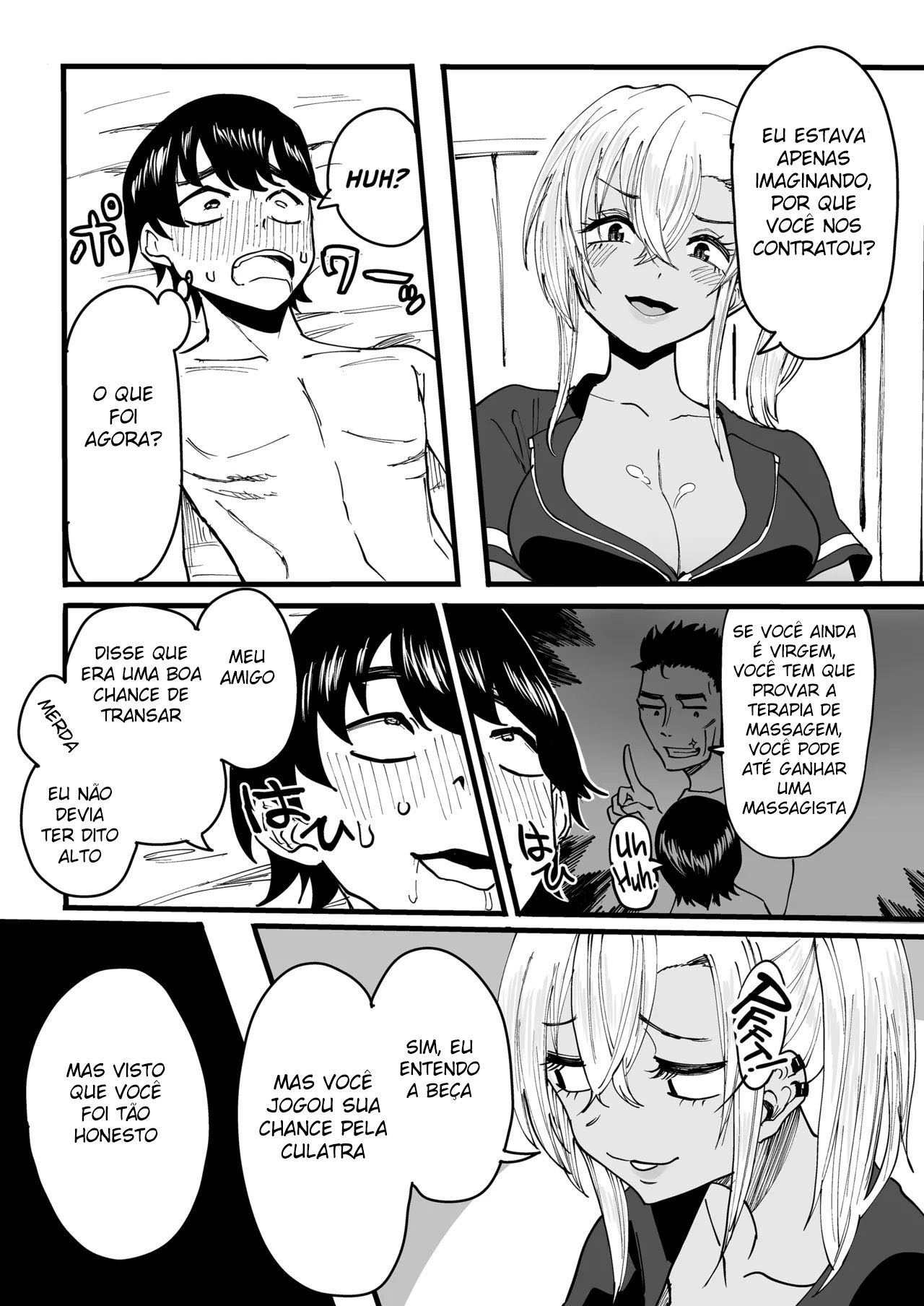 Finais Felizes Com Uma Massoterapeuta Gyaru Bronzeada - Page 24