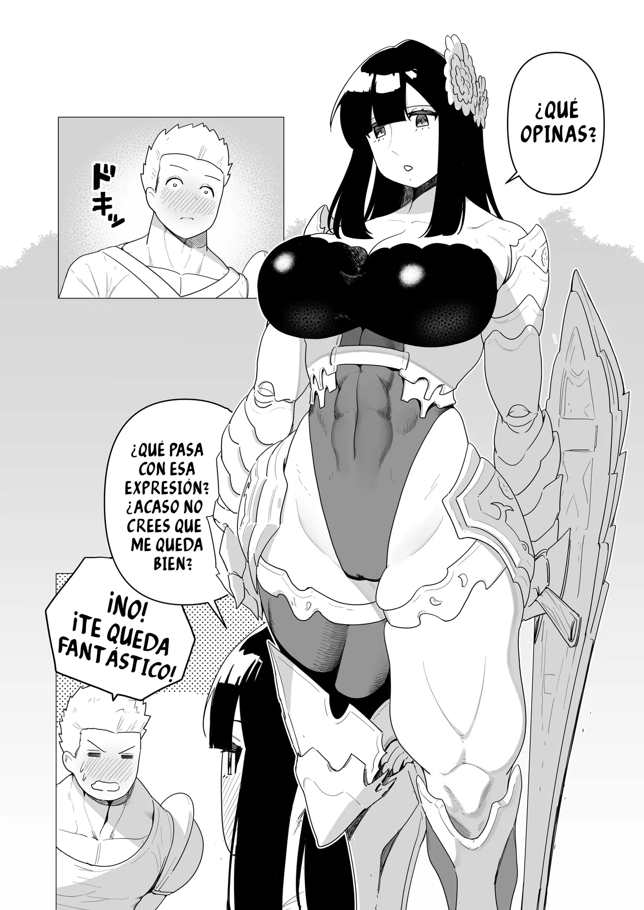 Tank Onna Kishi wa Dakaretai. | Esta Caballero que usa Armadura Pesada solo quiere tener Sexo - Page 27