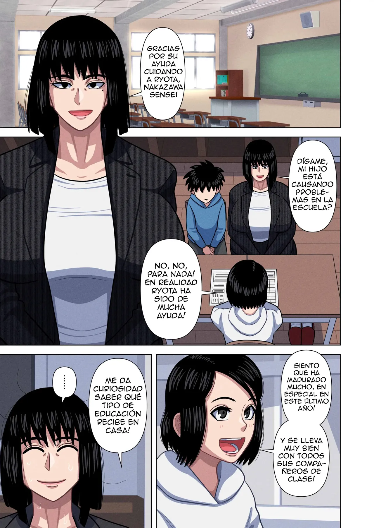 Hahaoya to Tannin no Sensei ga Sex shite Shimaimashita - Page 3