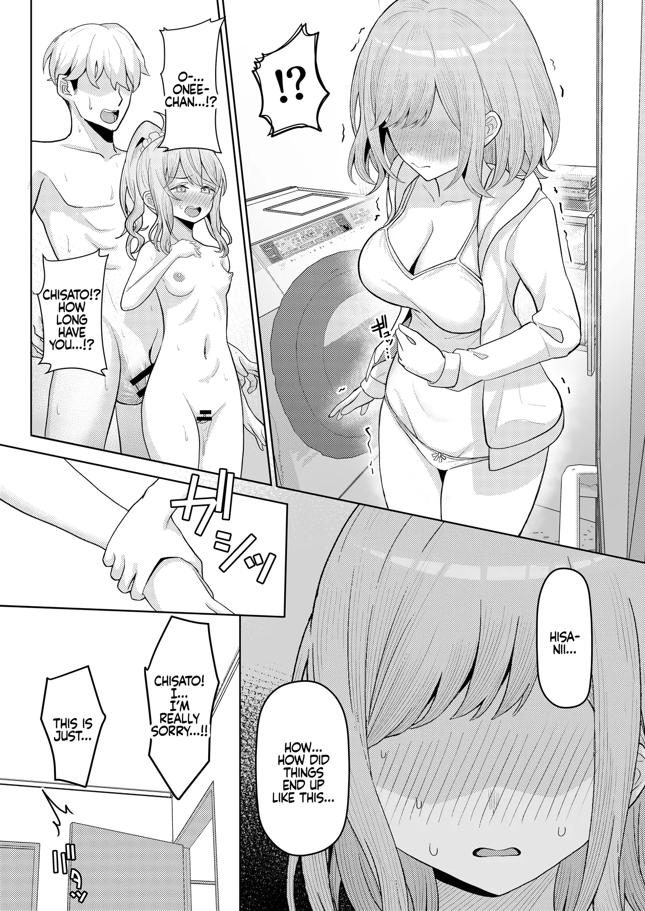 Chichi no Saikon de Doukyo suru Koto ni Natta Gibo no Gijou Shimai to Kawarugawaru Sex shite shimatta Hon | Living with My Stepmom and Stepsisters After Dad’s Remarriage and Having Sex with Them All - Page 31