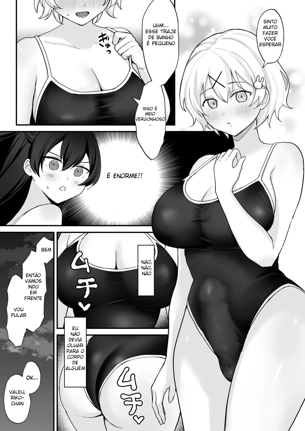 O Verão em Que Sucumbi ao Desejo: Sexo Intenso e Sem Proteção com uma Garota Futanari - Page 8