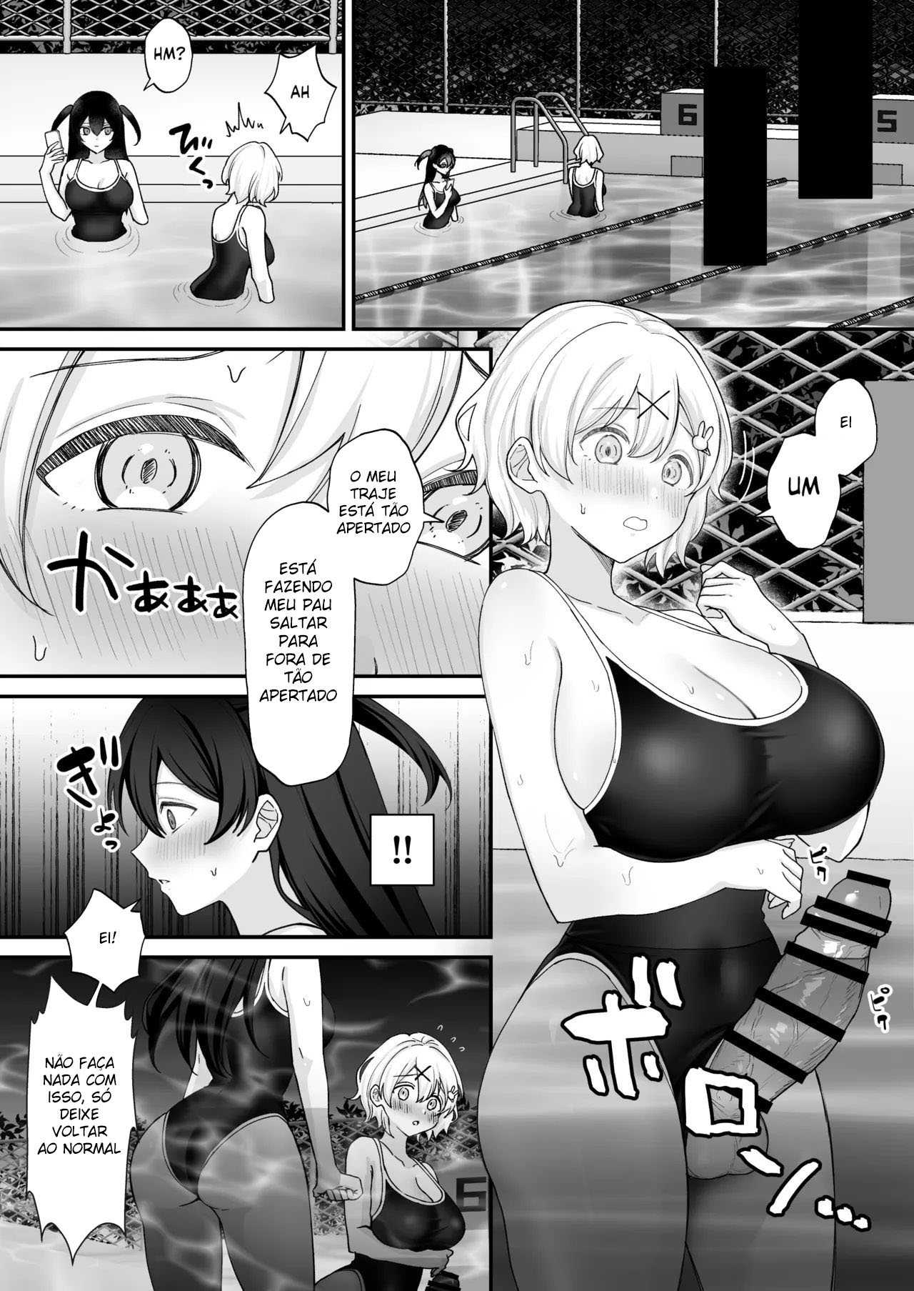O Verão em Que Sucumbi ao Desejo: Sexo Intenso e Sem Proteção com uma Garota Futanari - Page 9