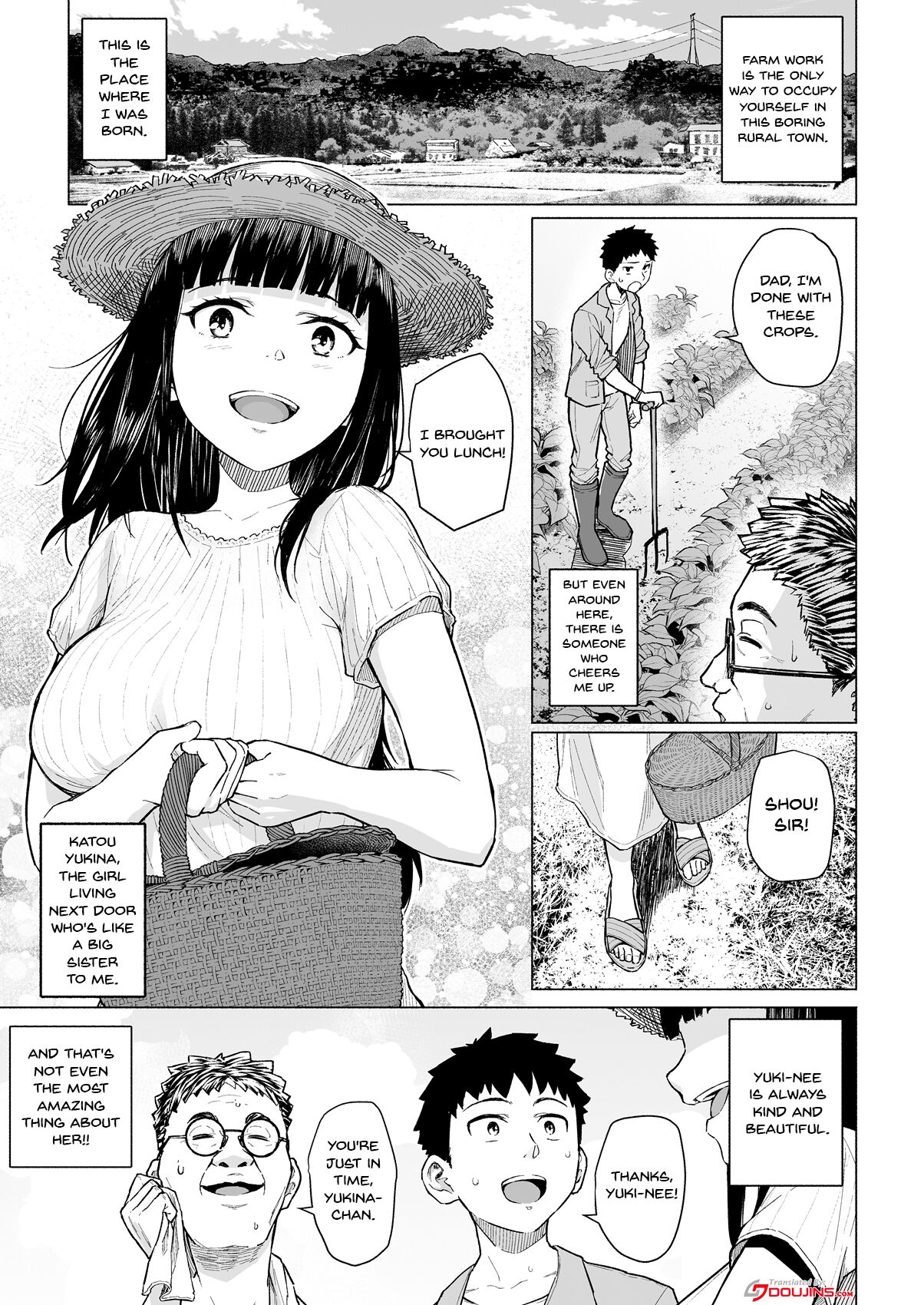 Akogare no Nee-chan wa Fuuzoku Ochi Shite Oyaji ni Dakareru | The Nee-chan I Was Yearning For Started Whoring Herself Out And Had Sex With My Dad - Page 2