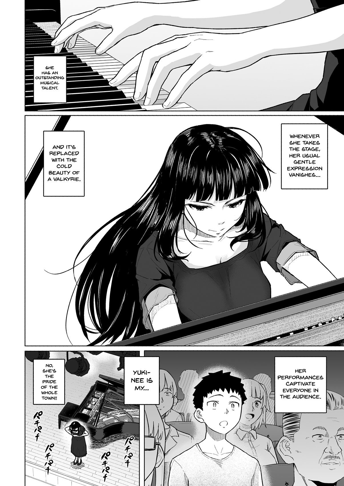 Akogare no Nee-chan wa Fuuzoku Ochi Shite Oyaji ni Dakareru | The Nee-chan I Was Yearning For Started Whoring Herself Out And Had Sex With My Dad - Page 3