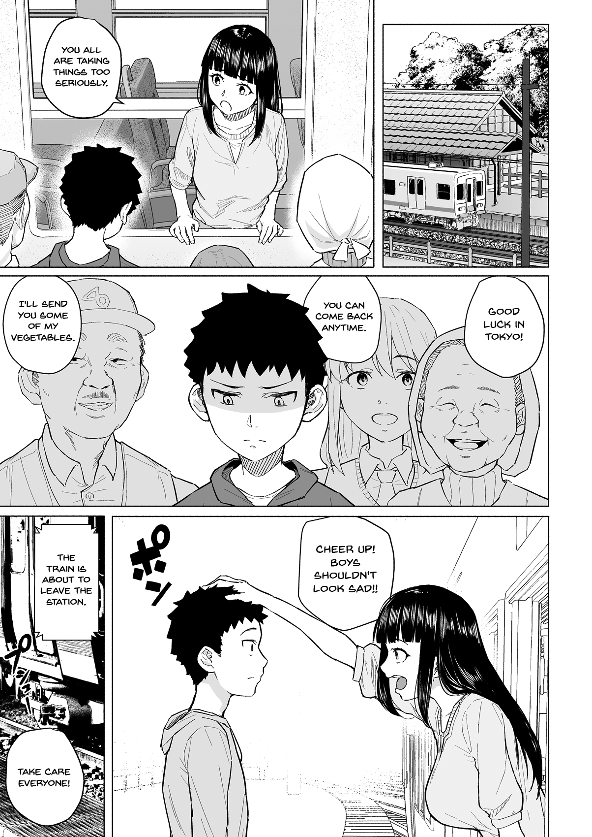 Akogare no Nee-chan wa Fuuzoku Ochi Shite Oyaji ni Dakareru | The Nee-chan I Was Yearning For Started Whoring Herself Out And Had Sex With My Dad - Page 4