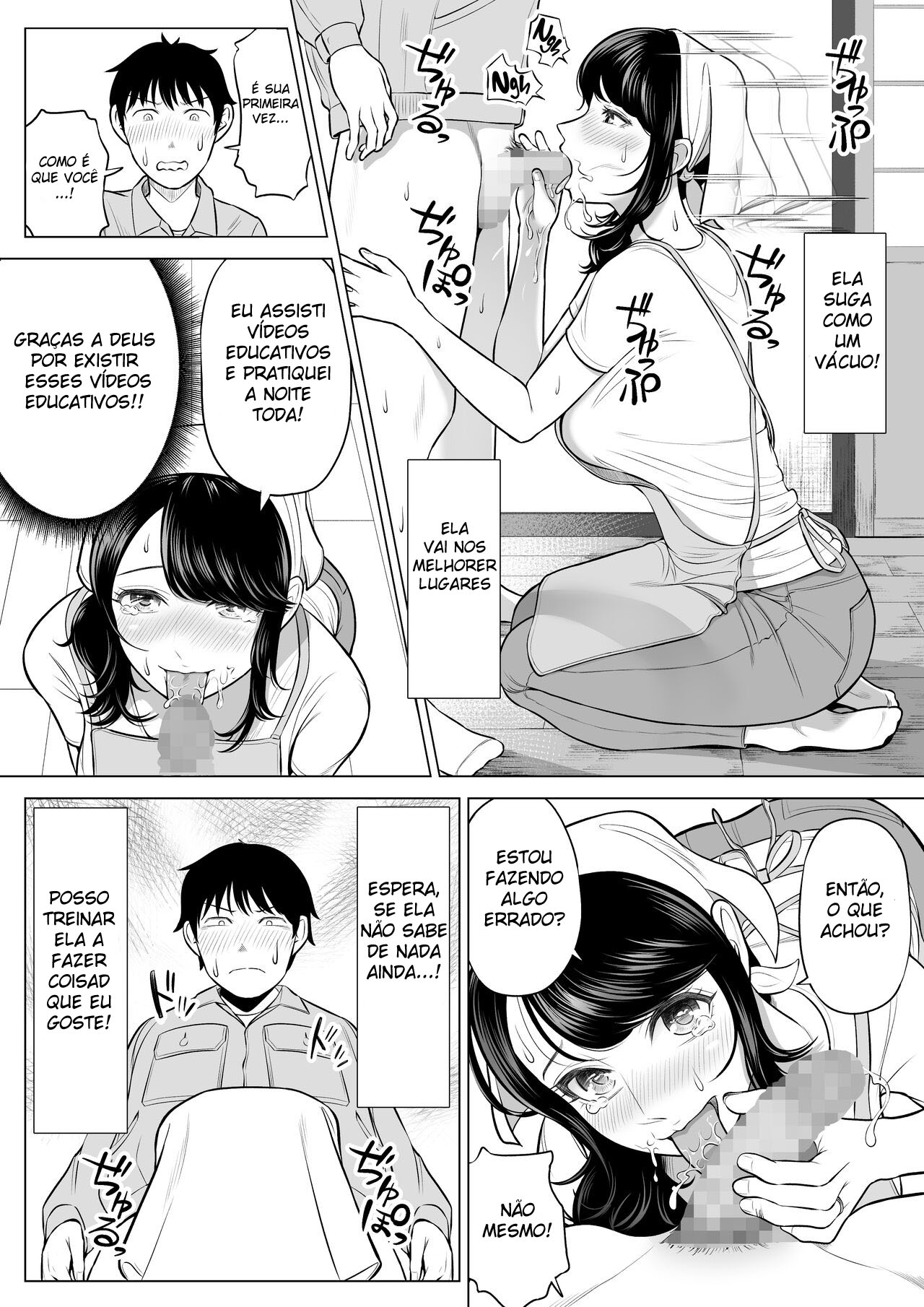 A Dona de Casa Shizuka Tachibana, Que Pediu A Doação da Minha Porra, Não Entende De Nada! - Page 44